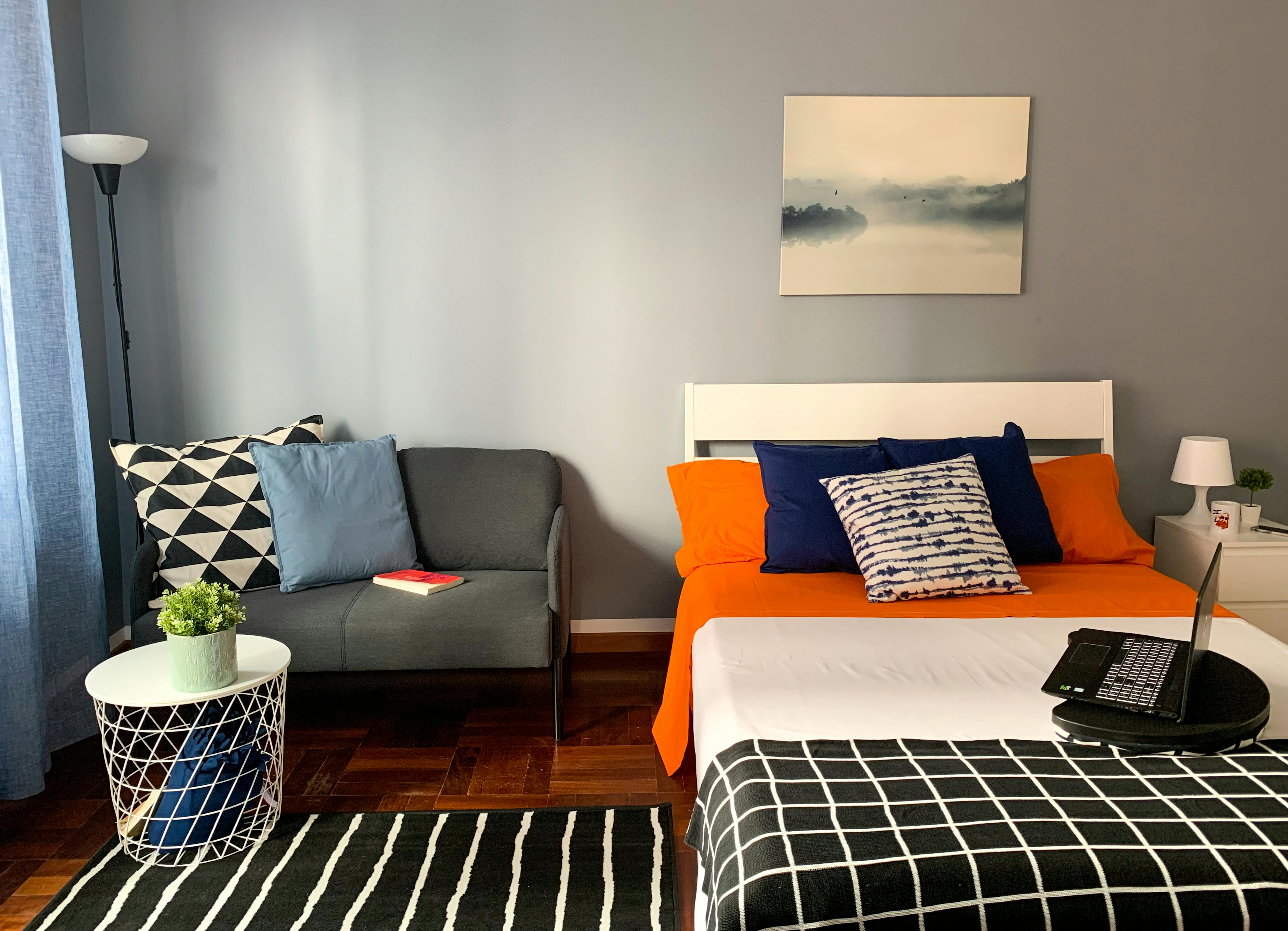 Chambre simple Turin, 1 chambre, 21m² — photo 22