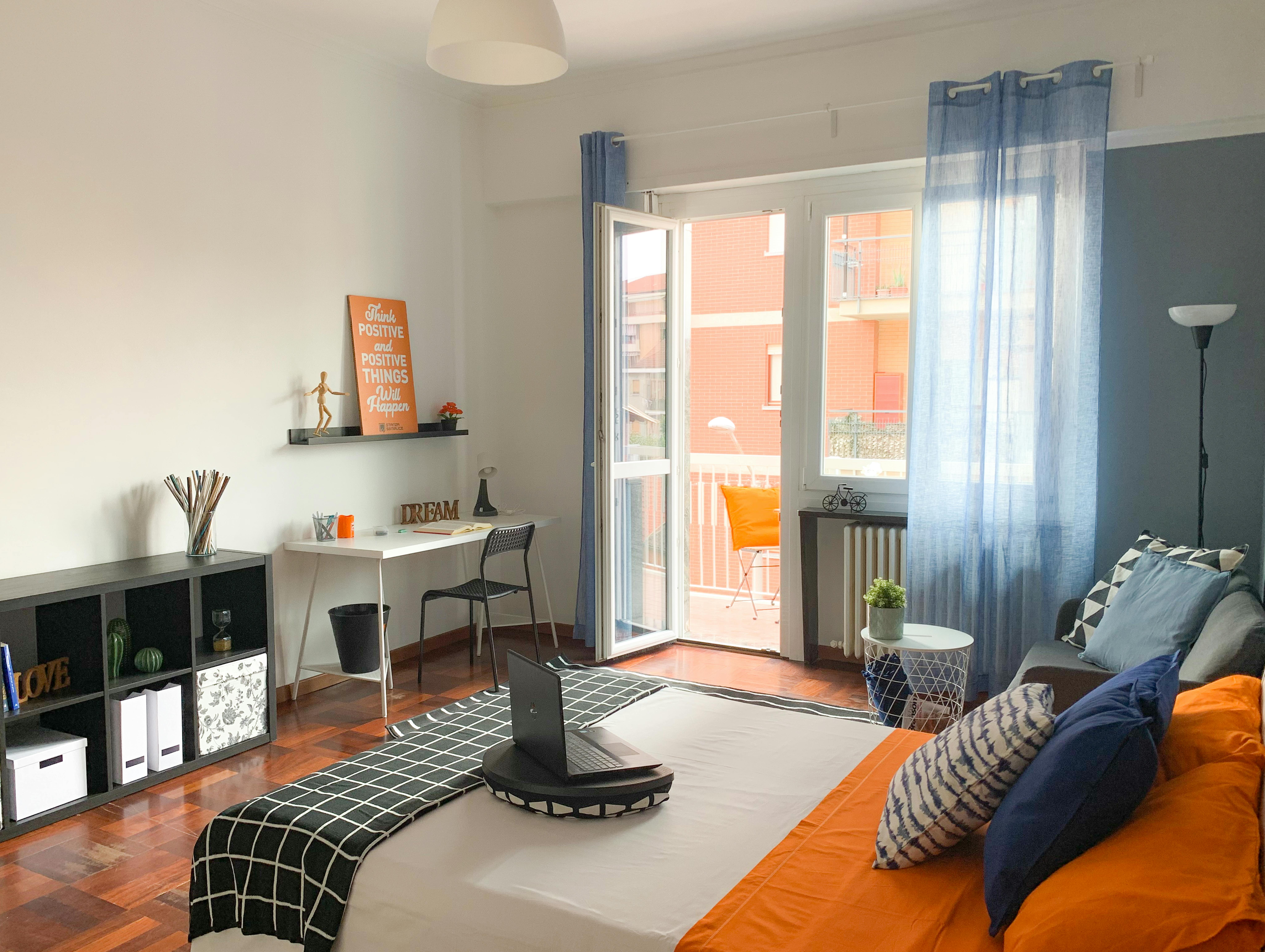 Chambre simple Turin, 1 chambre, 21m² — photo 18