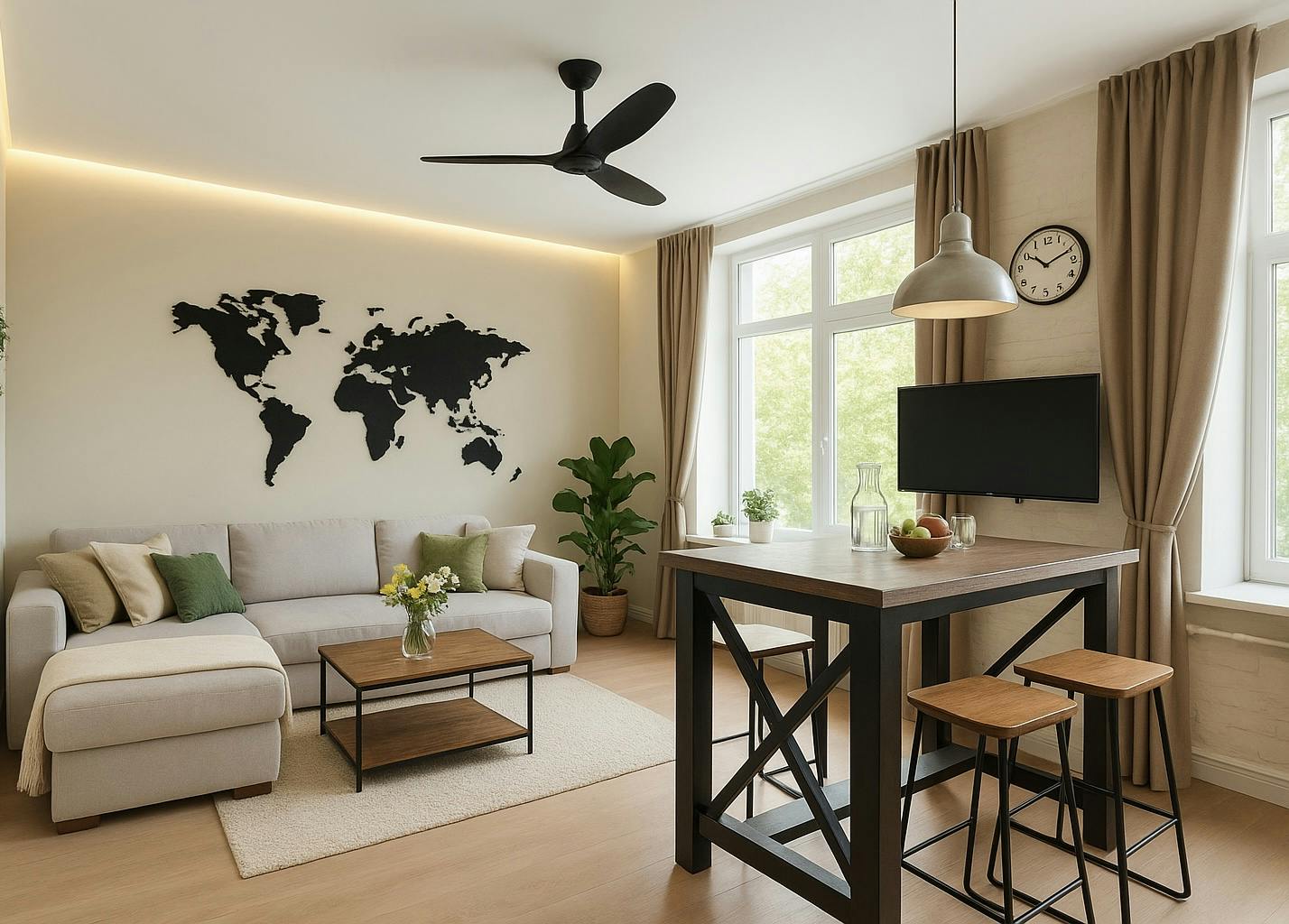 Lägenhet att hyra för 1 825 € i månaden i Antwerpen, Nieuwstad