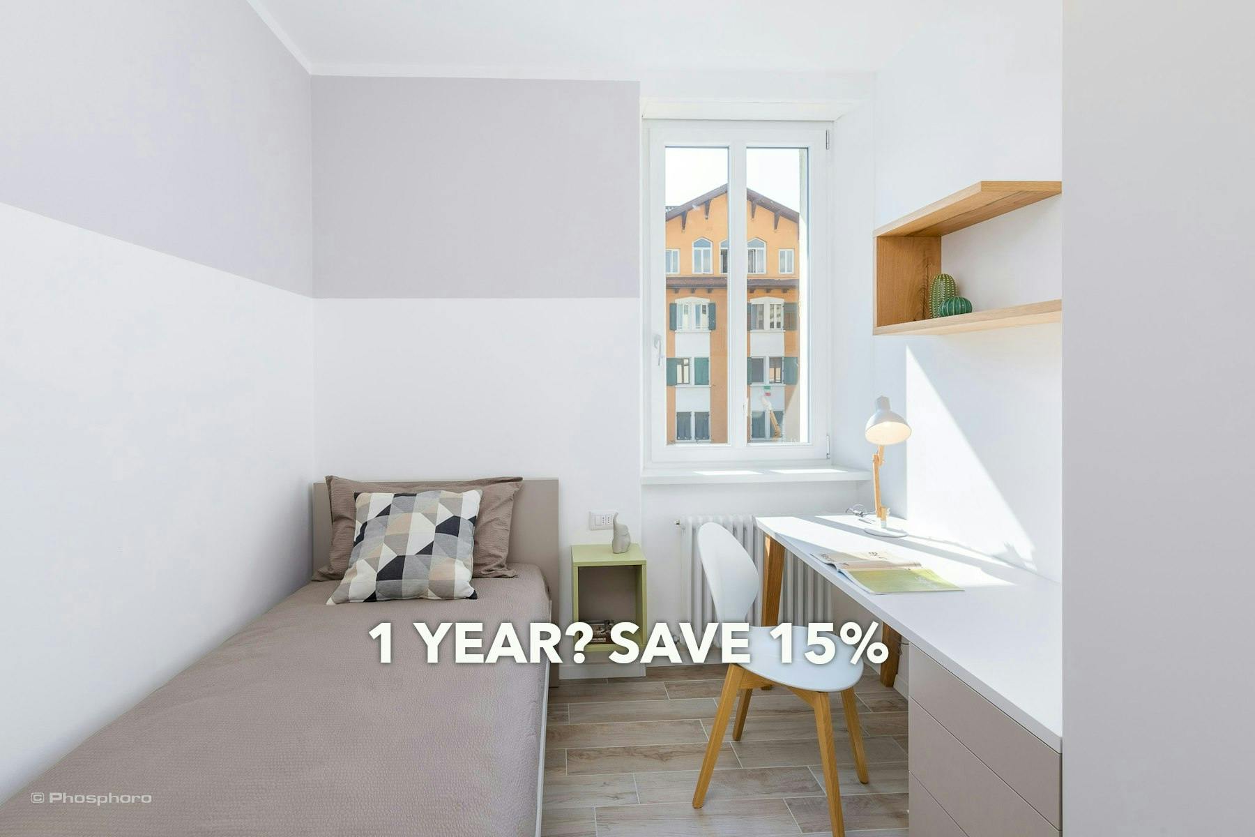 Private room for rent for €700 per month in Trento, Via Damiano Chiesa