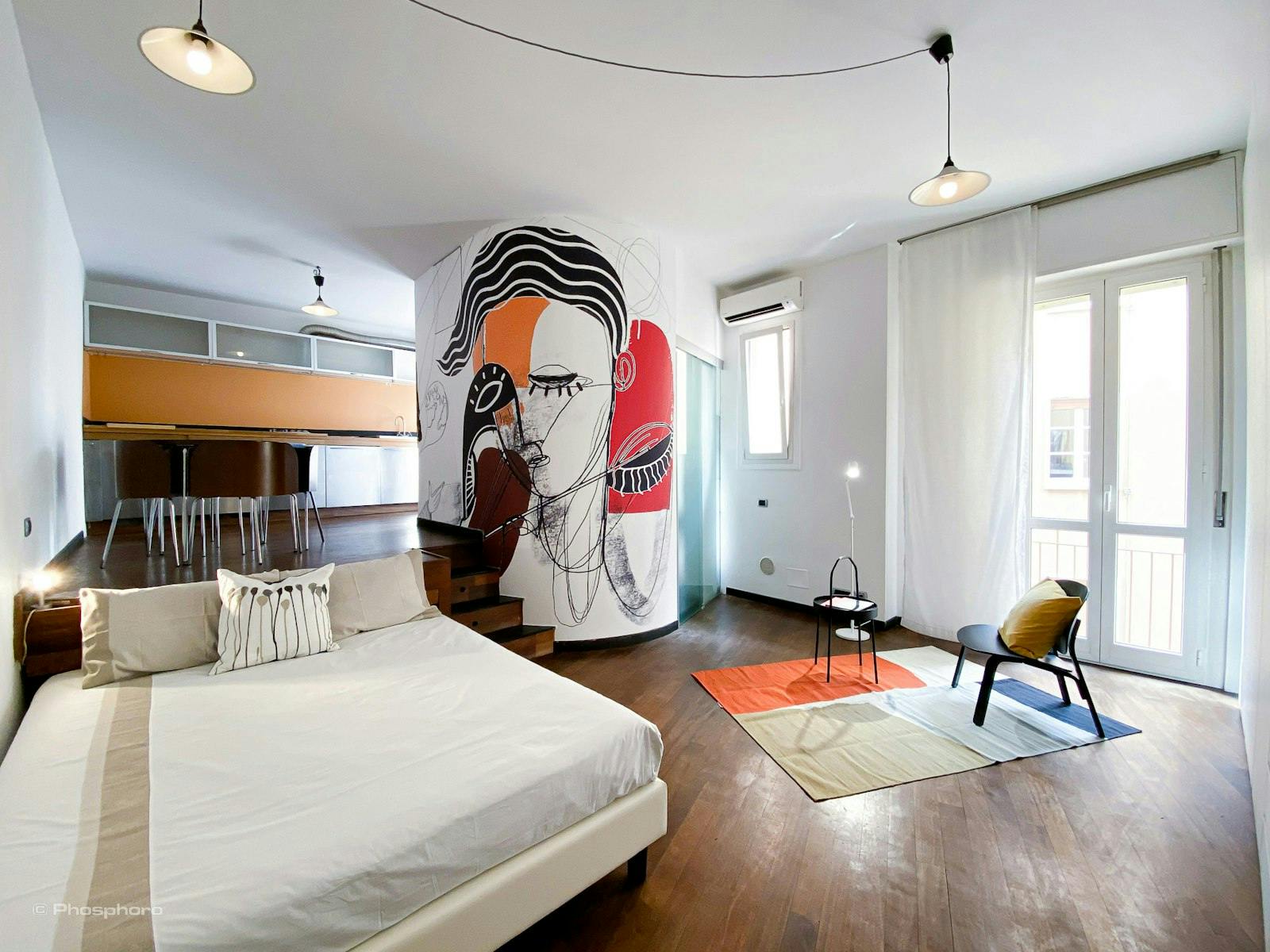 1-Bedroom Apartment in Viale Col di Lana, Milan (1094564) ROOM 1