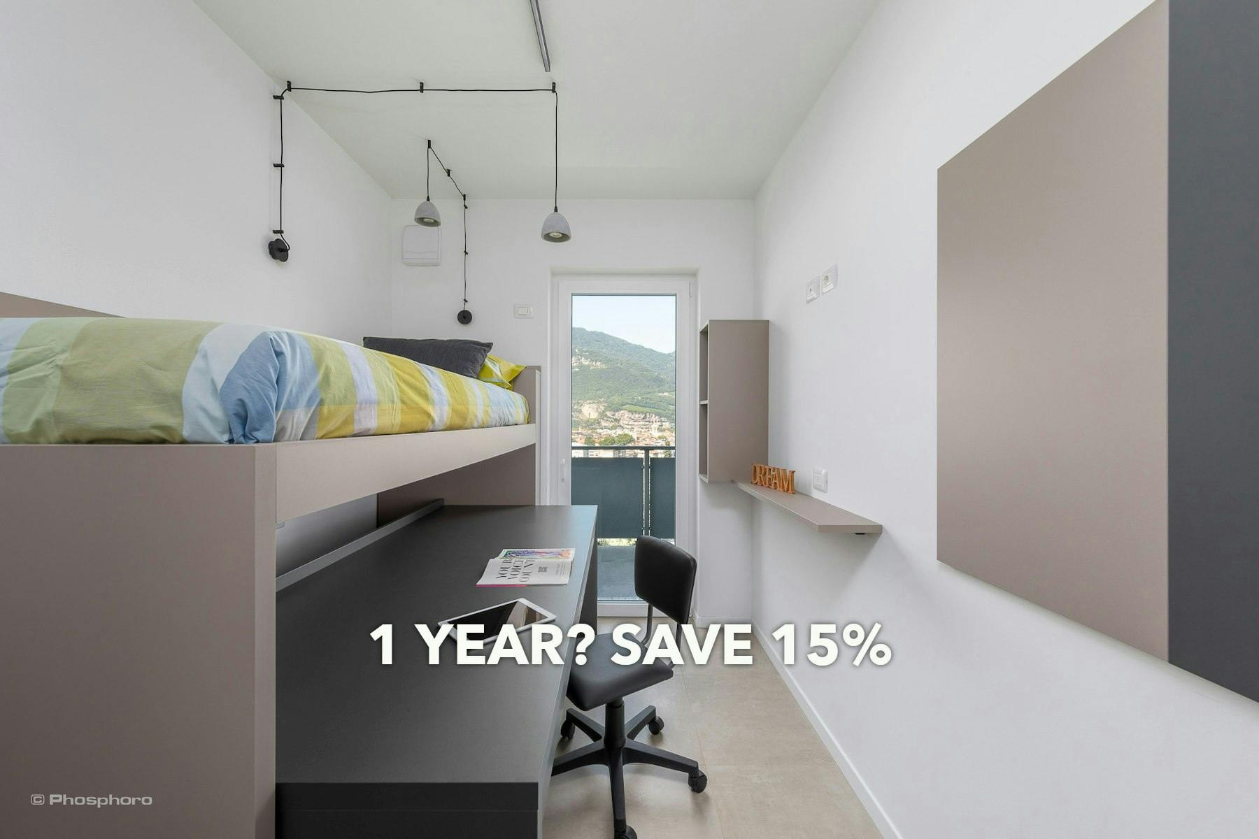 Private room for rent for €730 per month in Trento, Via Venezia