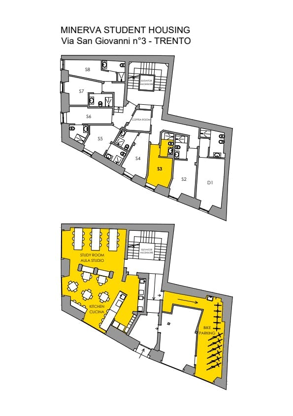 Single room Trento, 1 bed, 12m² — photo 71