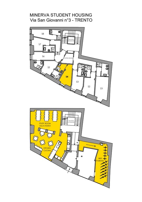 Single room Trento, 1 bed, 12m² — photo 279