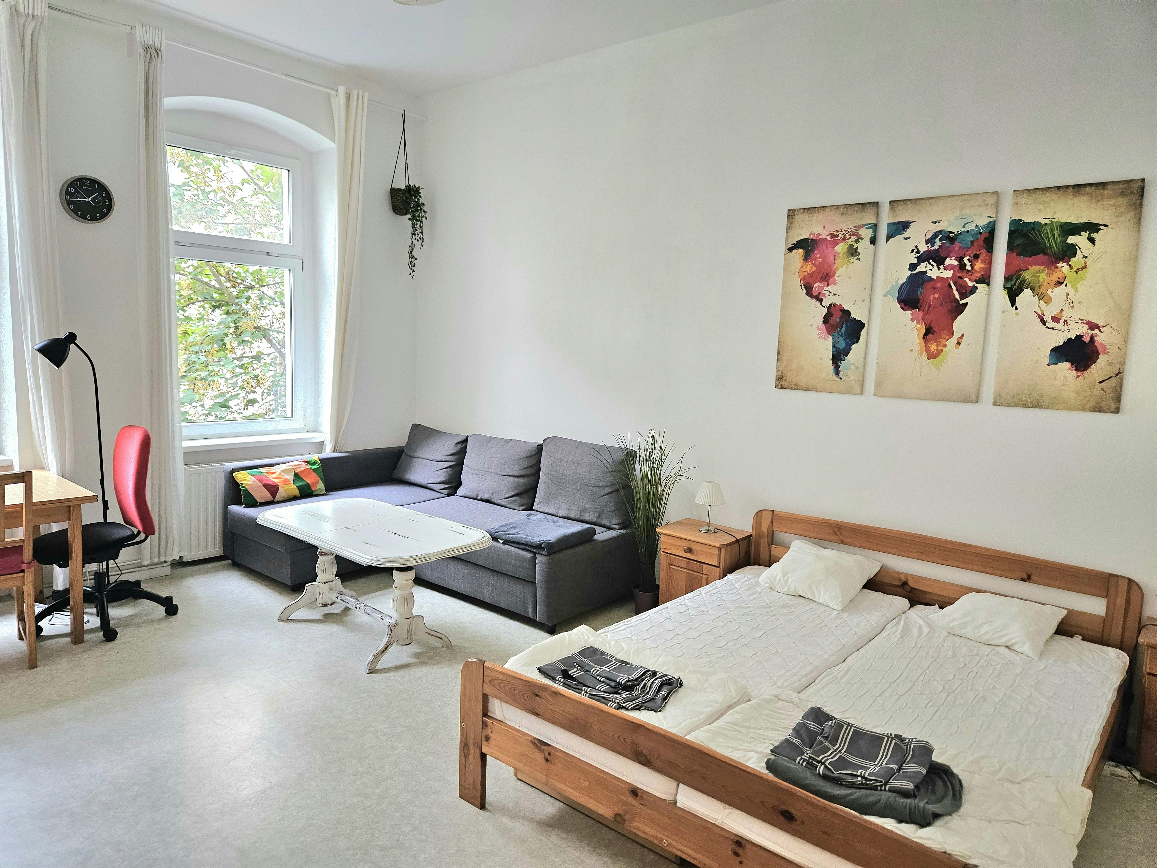 Appartement te huur voor € 1.190 per maand in Berlin, Kienitzer Straße
