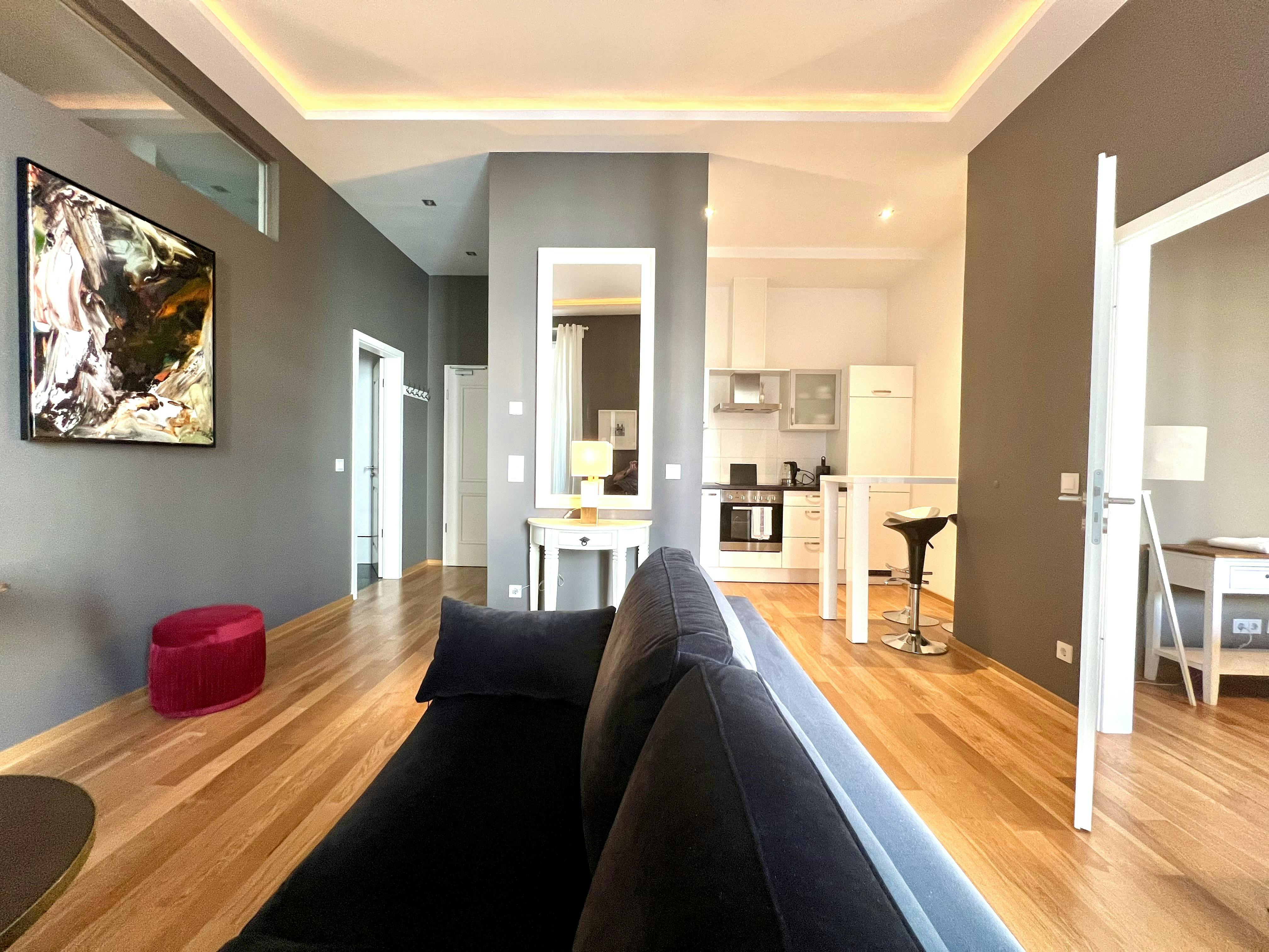 Appartement à louer pour 1 200 €/mois à Leipzig, Harkortstraße