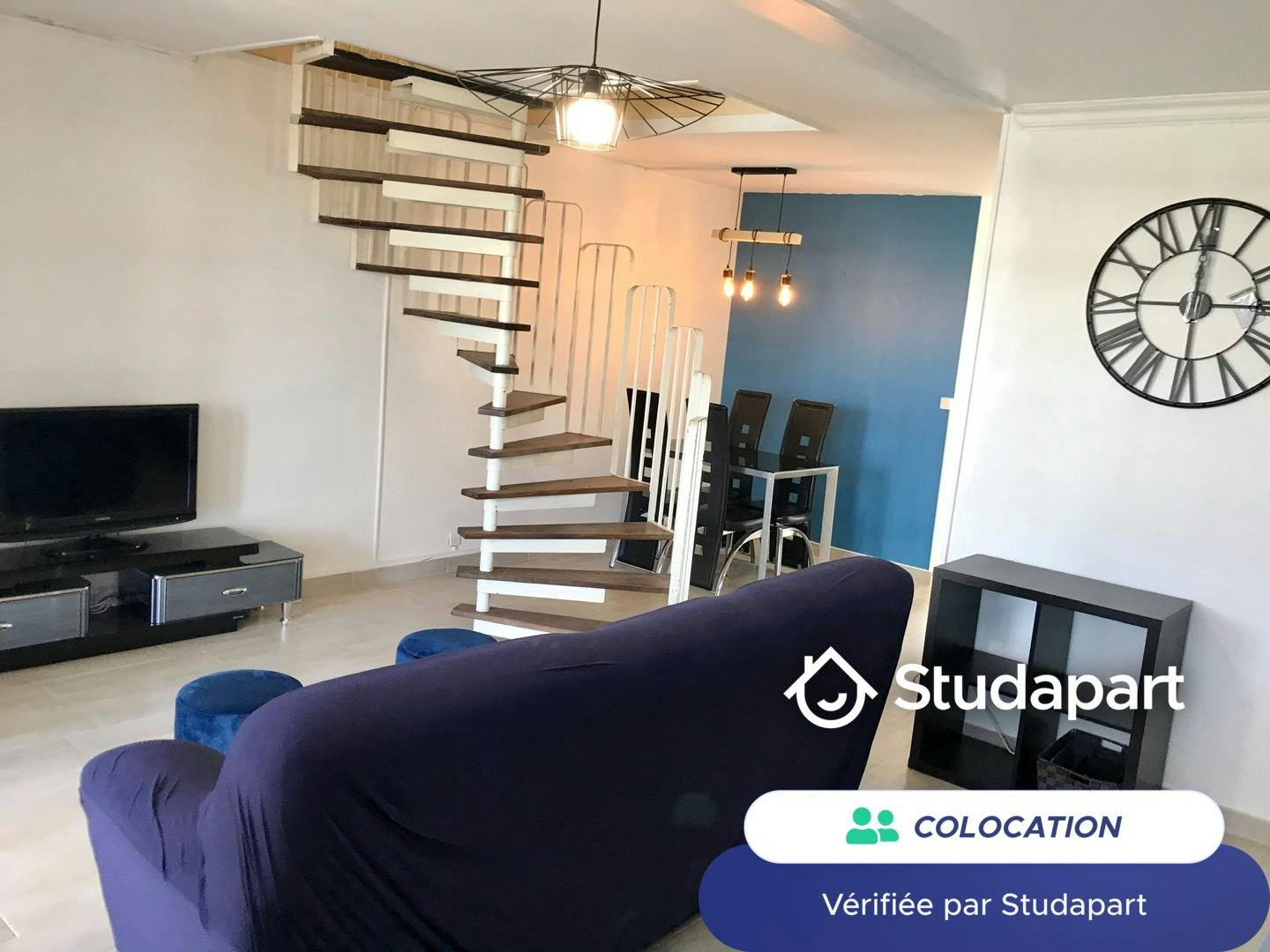 Private room for rent for €540 per month in Cergy, Rue des Chênes Bruns