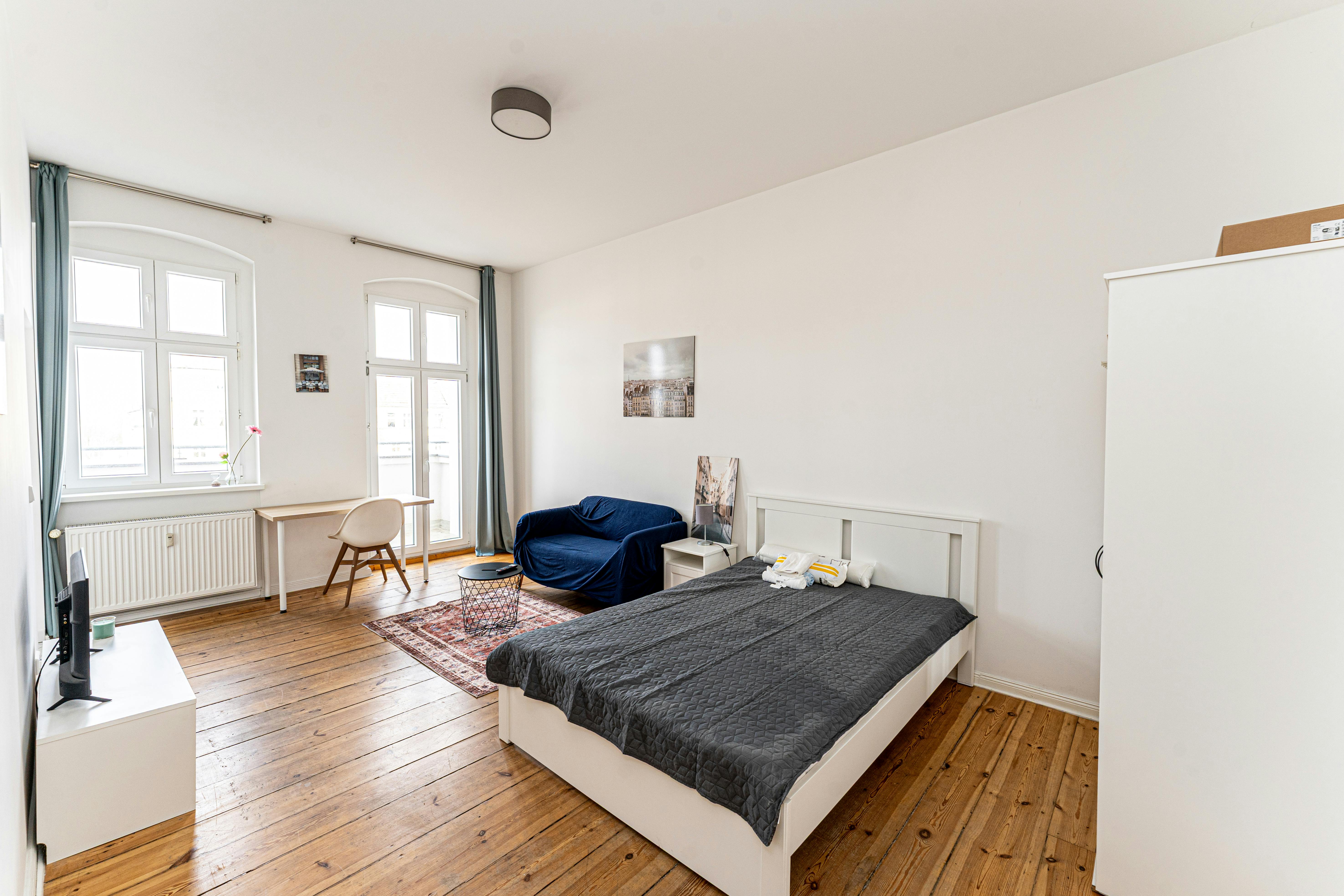 公寓 正在以 €1,199 的月租出租，其位于 Berlin, Bornholmer Straße