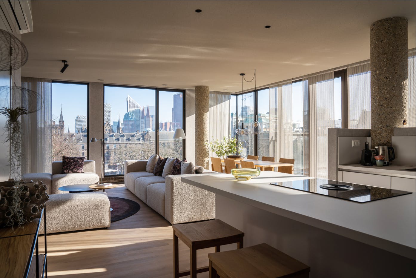 Appartement à louer pour 6 138 €/mois à The Hague, Buitenhof