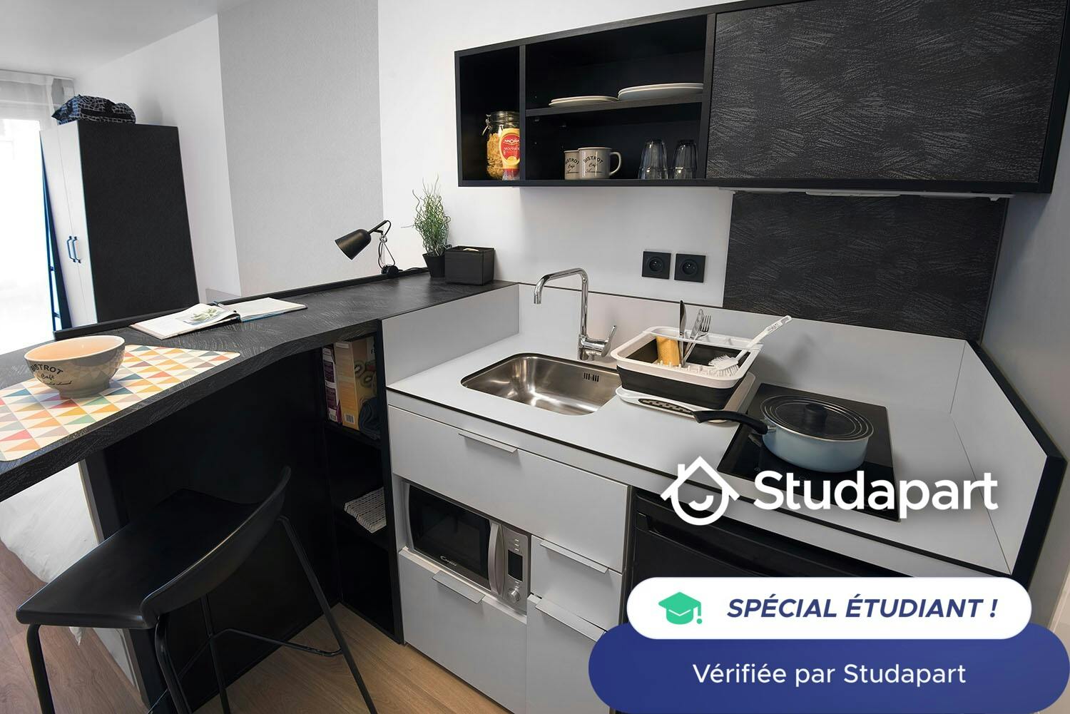 Cameră privată de închiriat pentru 940 EUR pe lună în Palaiseau, Rue Émile Baudot
