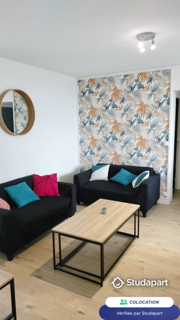 Cameră privată de închiriat pentru 350 EUR pe lună în Troyes, Boulevard Jules Guesde