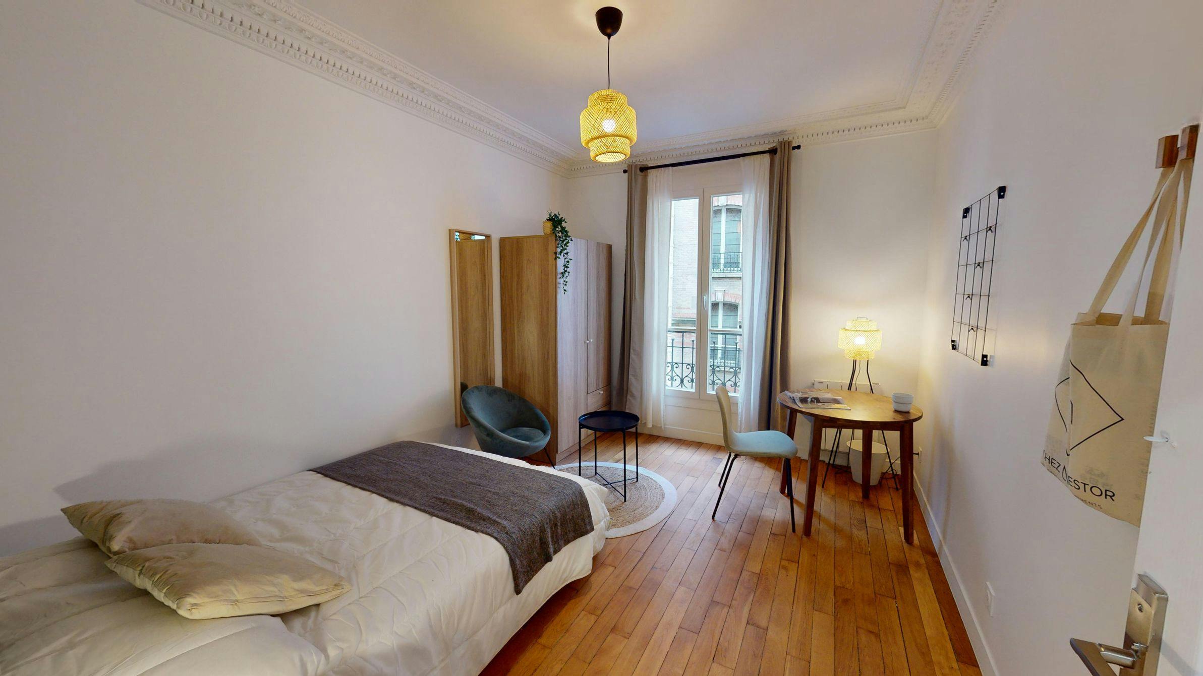 Private room for rent on Rue Chaligny, Paris - Vue 5