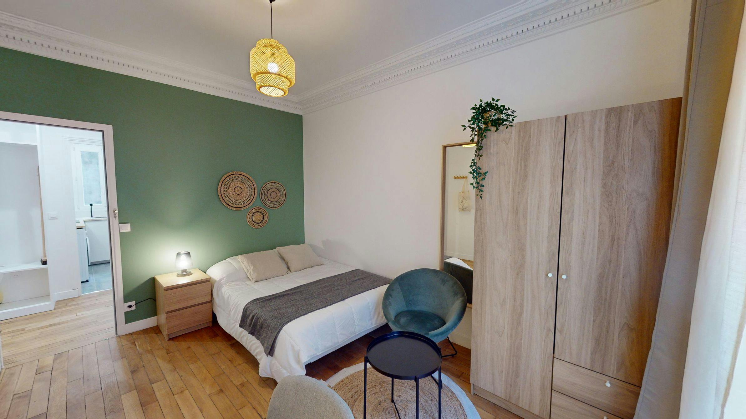 Private room for rent on Rue Chaligny, Paris - Vue 4