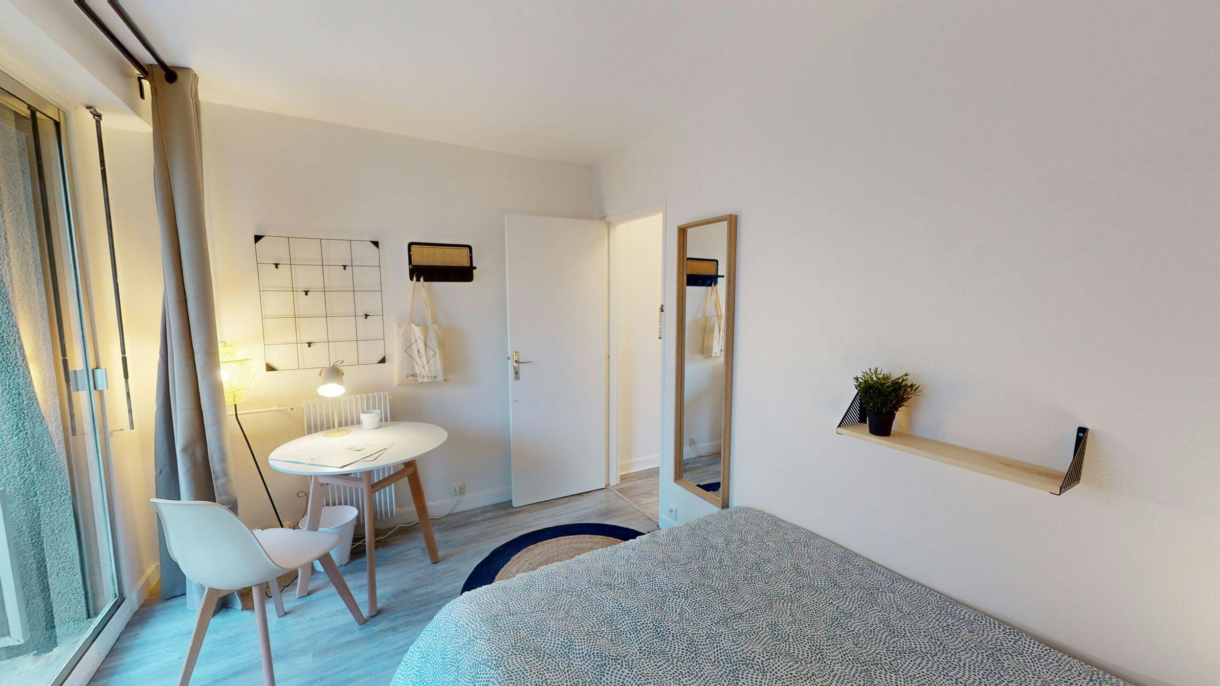 Private room for rent on Allée de Fontainebleau, Paris - Vue 3