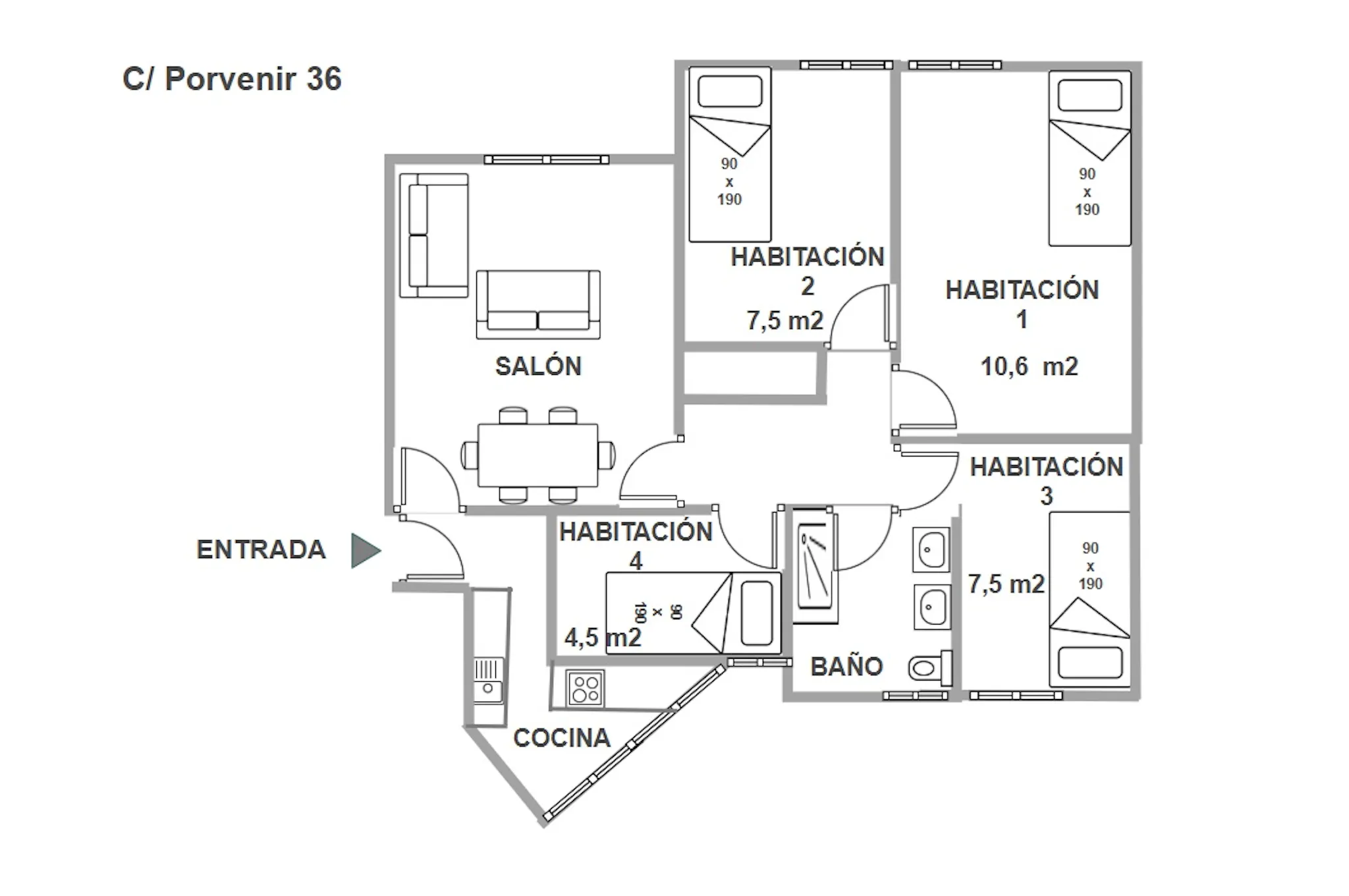 Calle Porvenir, Sevilla preview