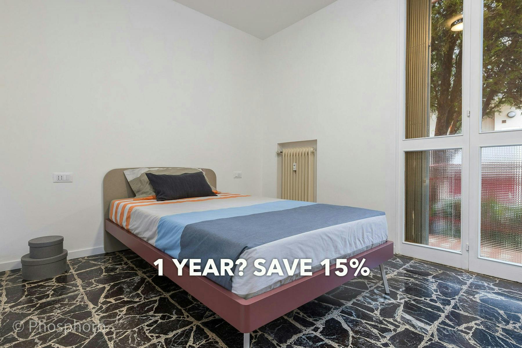 Single room Padova, 1 bed, 12m² — photo 609