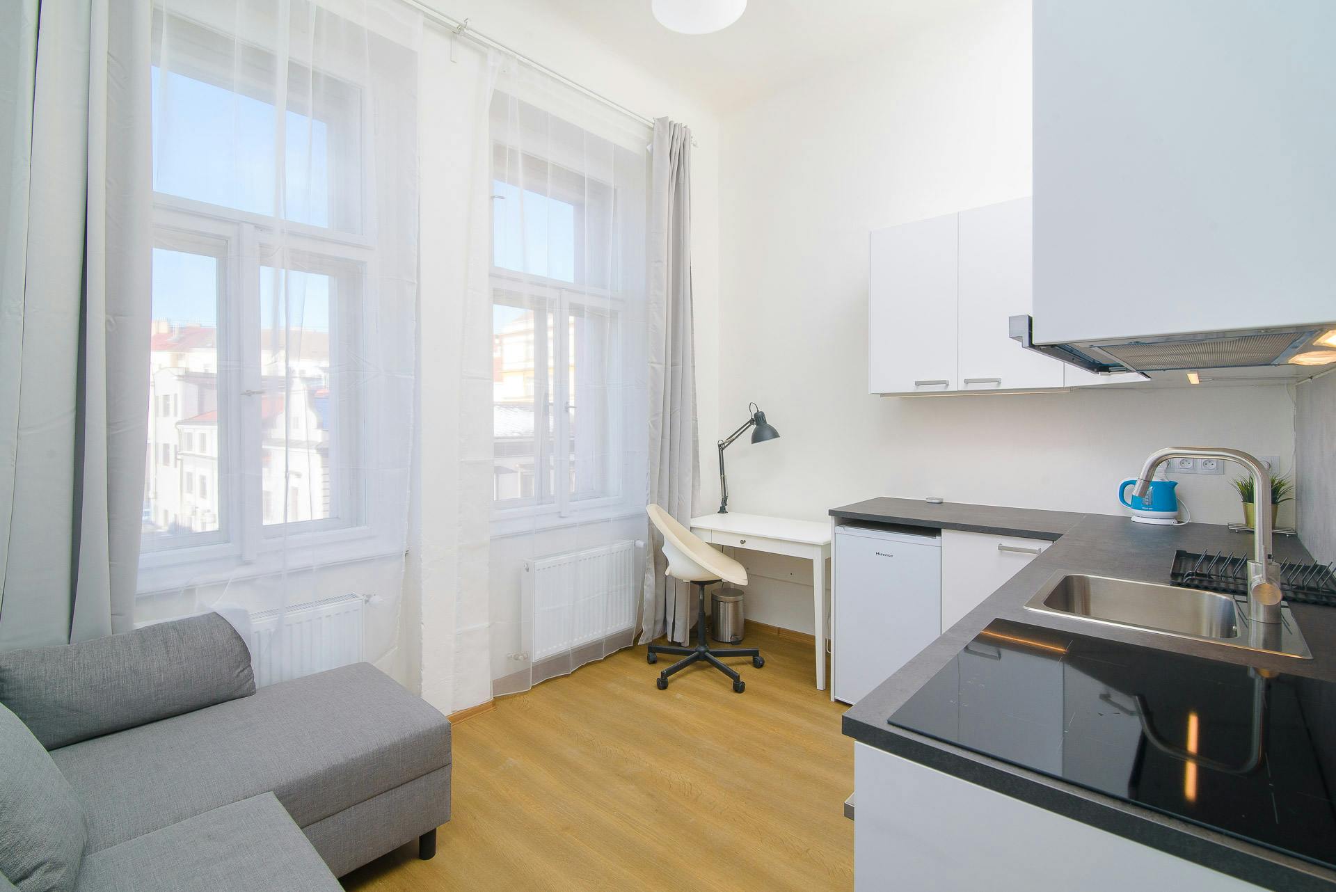 Studio zu mieten für 22.330 CZK pro Monat in Prague, Sokolská