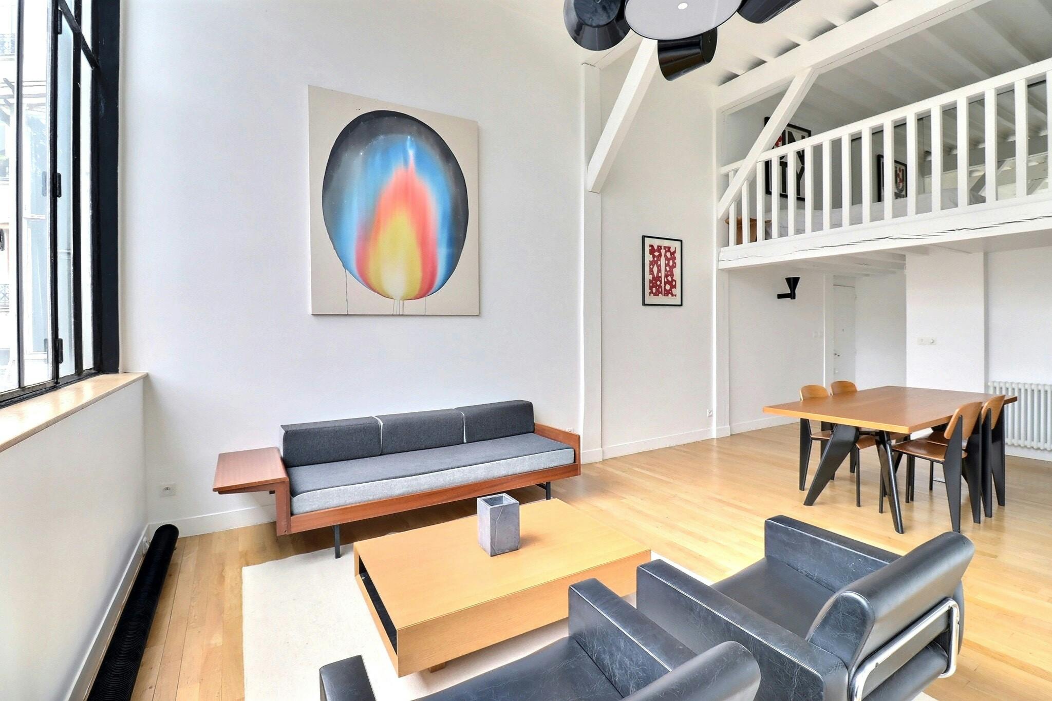 1-Bedroom Apartment in Rue Caulaincourt, Paris (1283363) ROOM 3