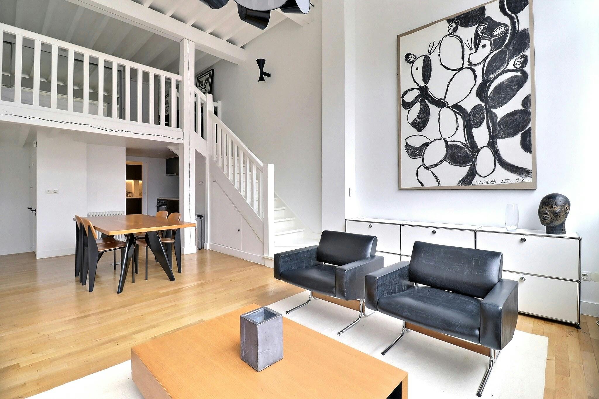 1-Bedroom Apartment in Rue Caulaincourt, Paris (1283363) ROOM 4