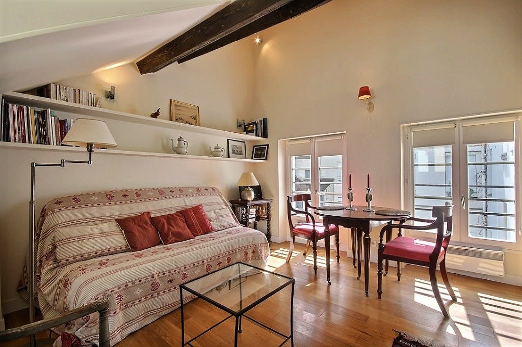 Appartamento in affitto a 1538 € al mese a Paris, Rue des Francs Bourgeois