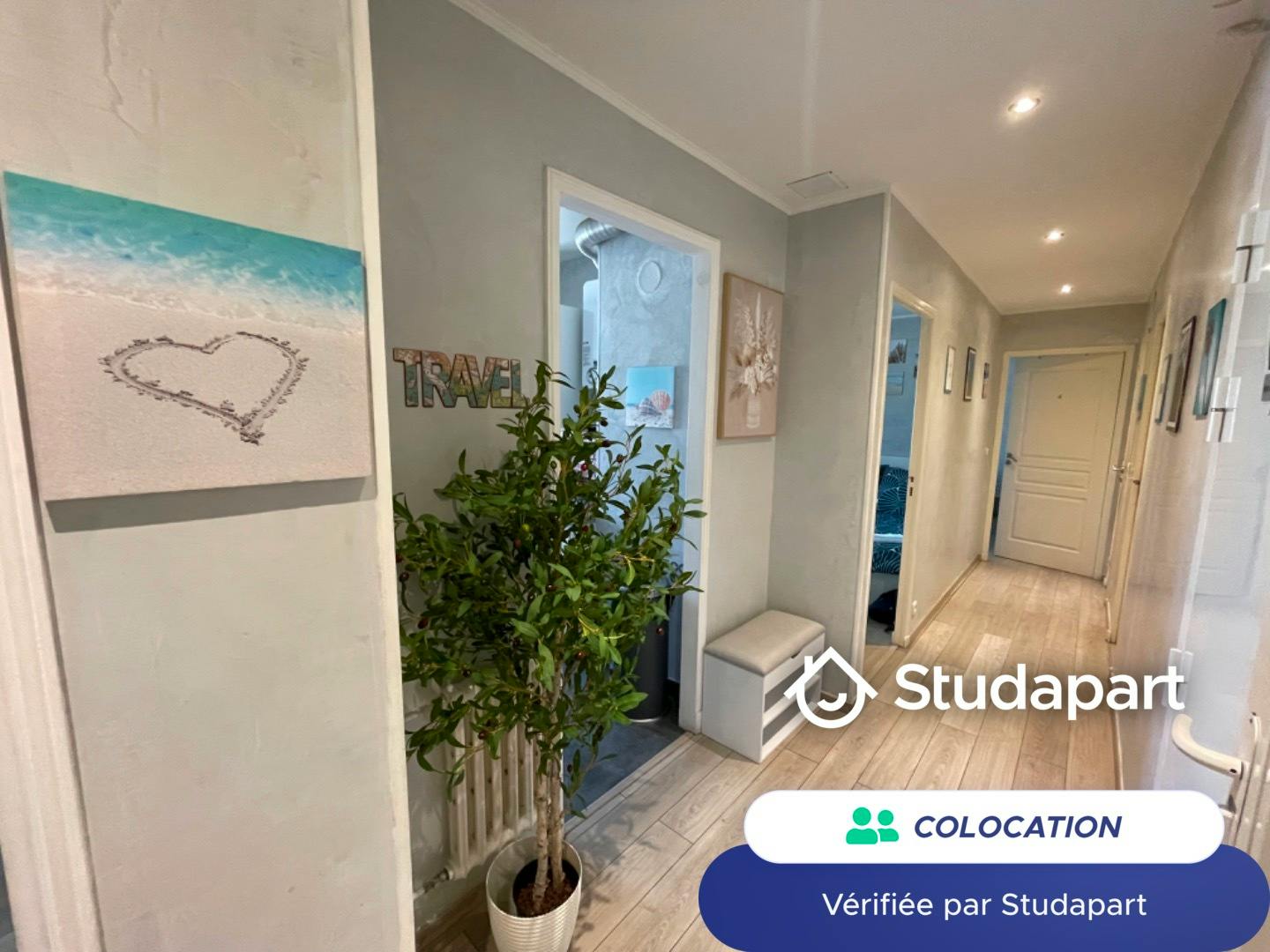 Private room for rent for €590 per month in Nice, Avenue Raymond Féraud