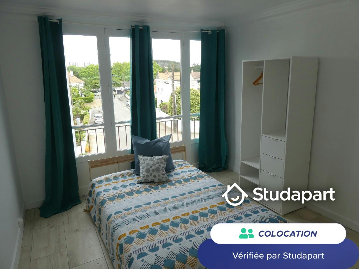 Private room for rent on Avenue de Normandie, Nantes