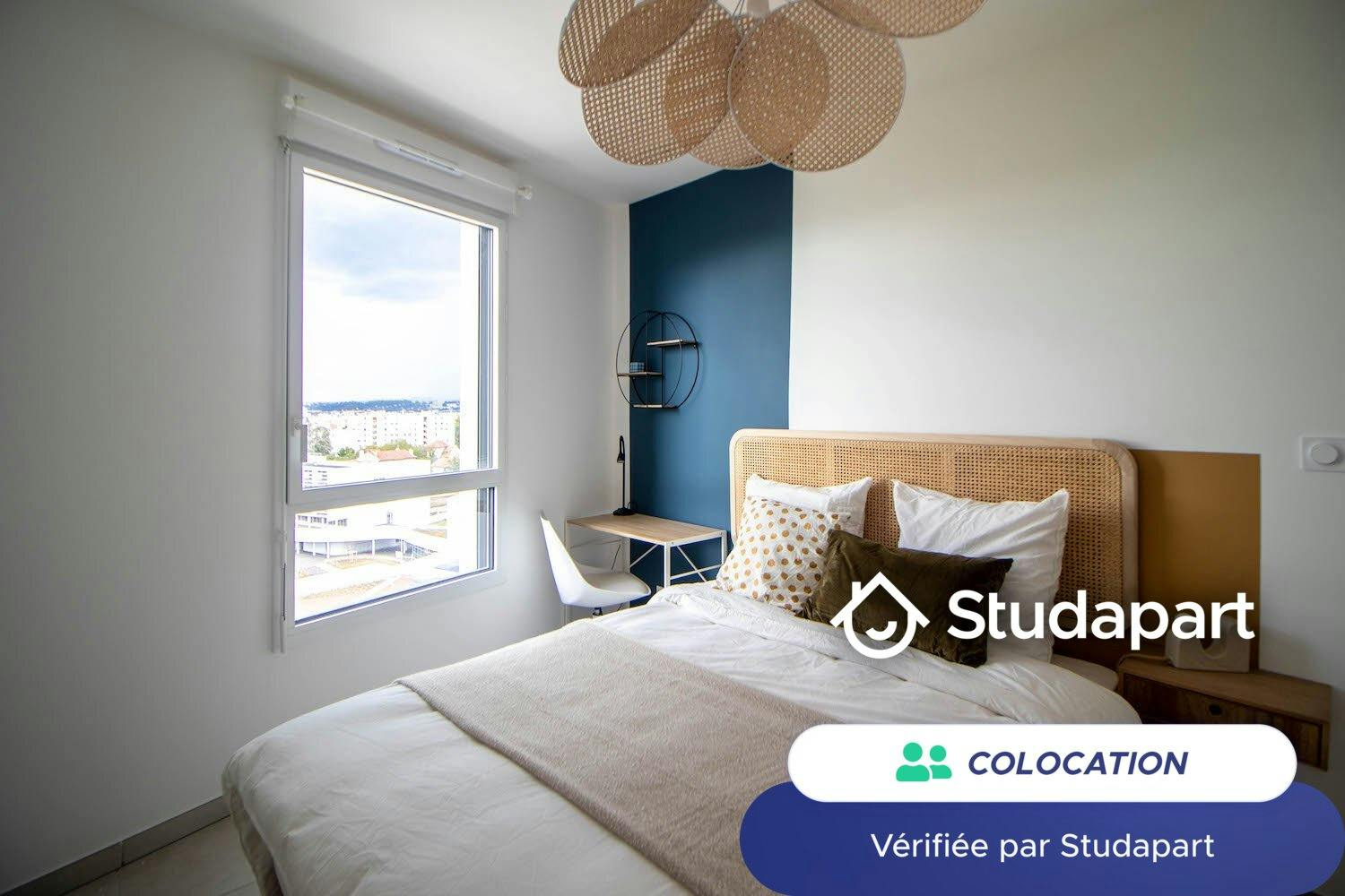 Private room for rent on Rue Baudin, Villeurbanne – pohled 3