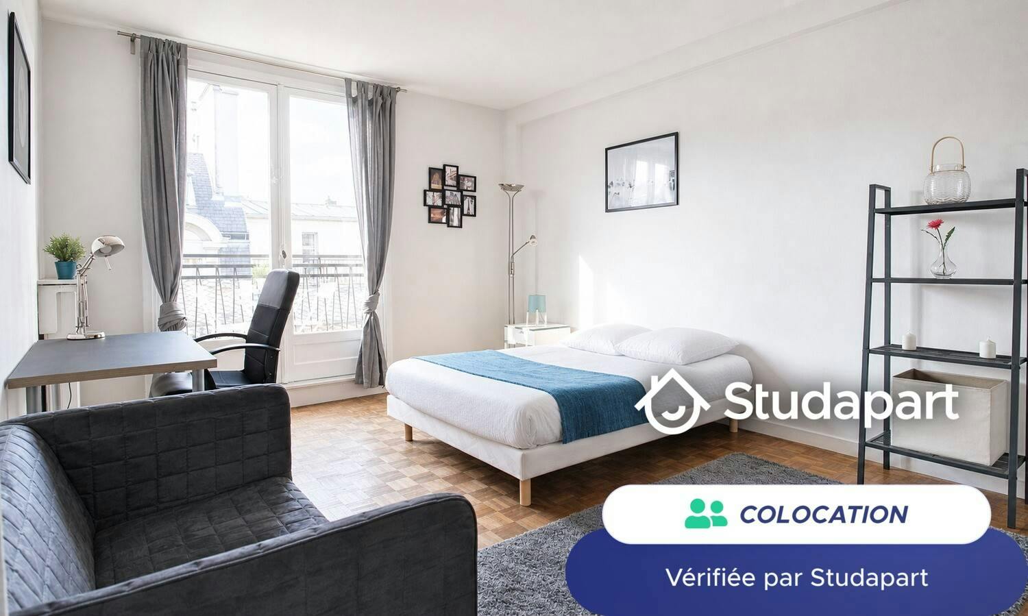 Private room for rent on Rue Duret, Paris - Vue 3