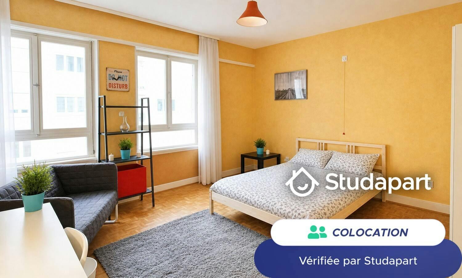 Private room for rent for €620 per month in Strasbourg, Rue de Bruxelles