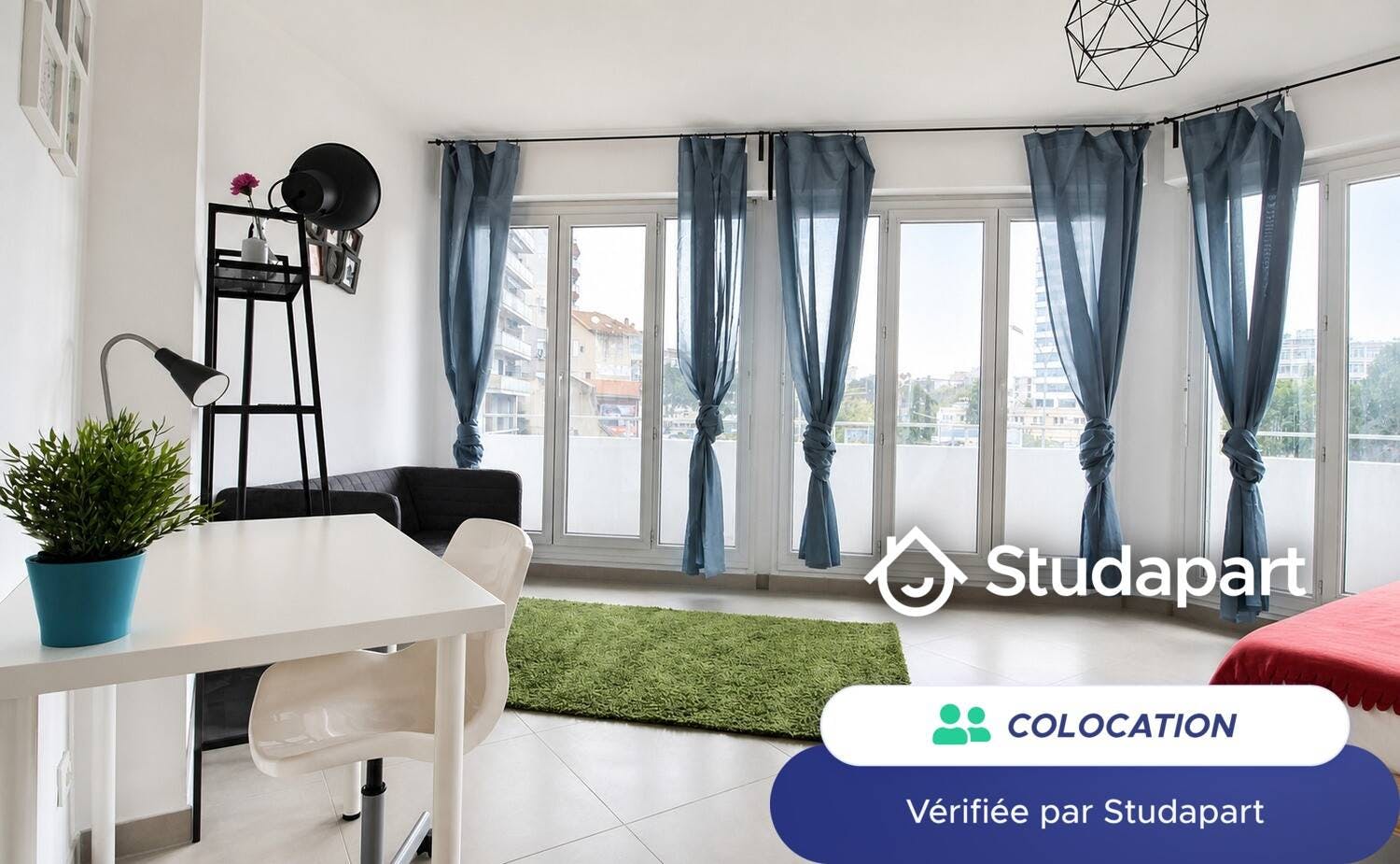 Private room for rent on Rue Antoine Pons, Marseille - Vue 5