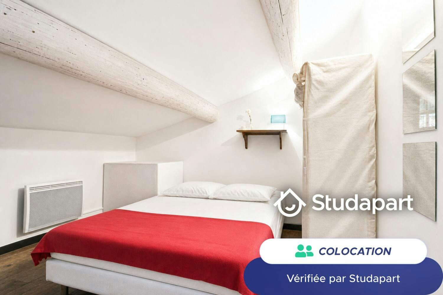 Private room for rent on Rue de Lodi, Marseille