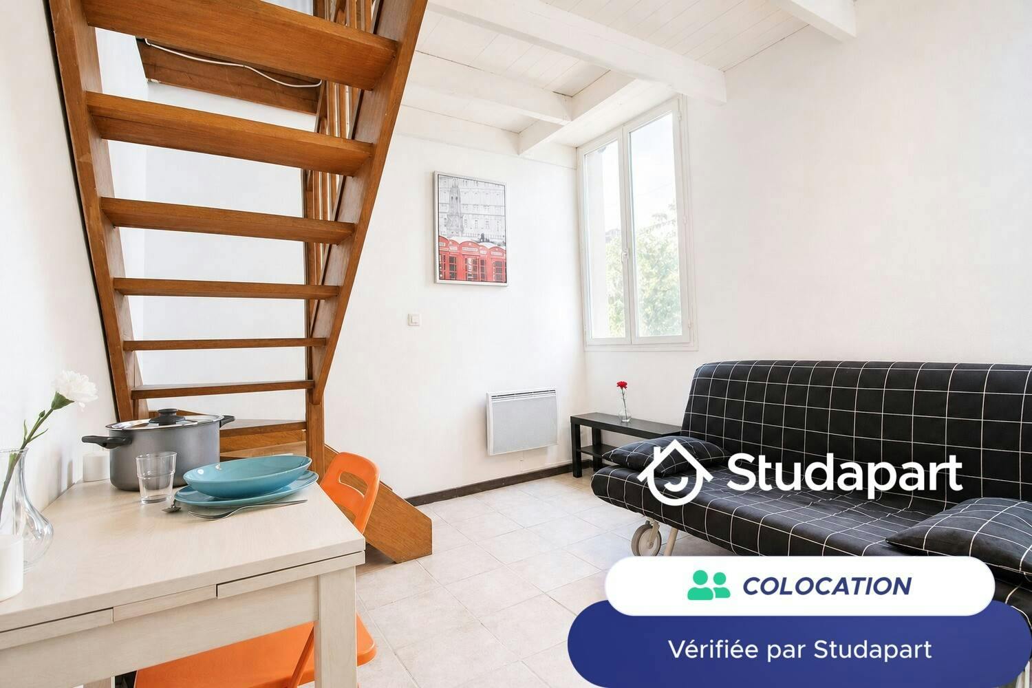 Private room for rent on Rue de Lodi, Marseille - View 5