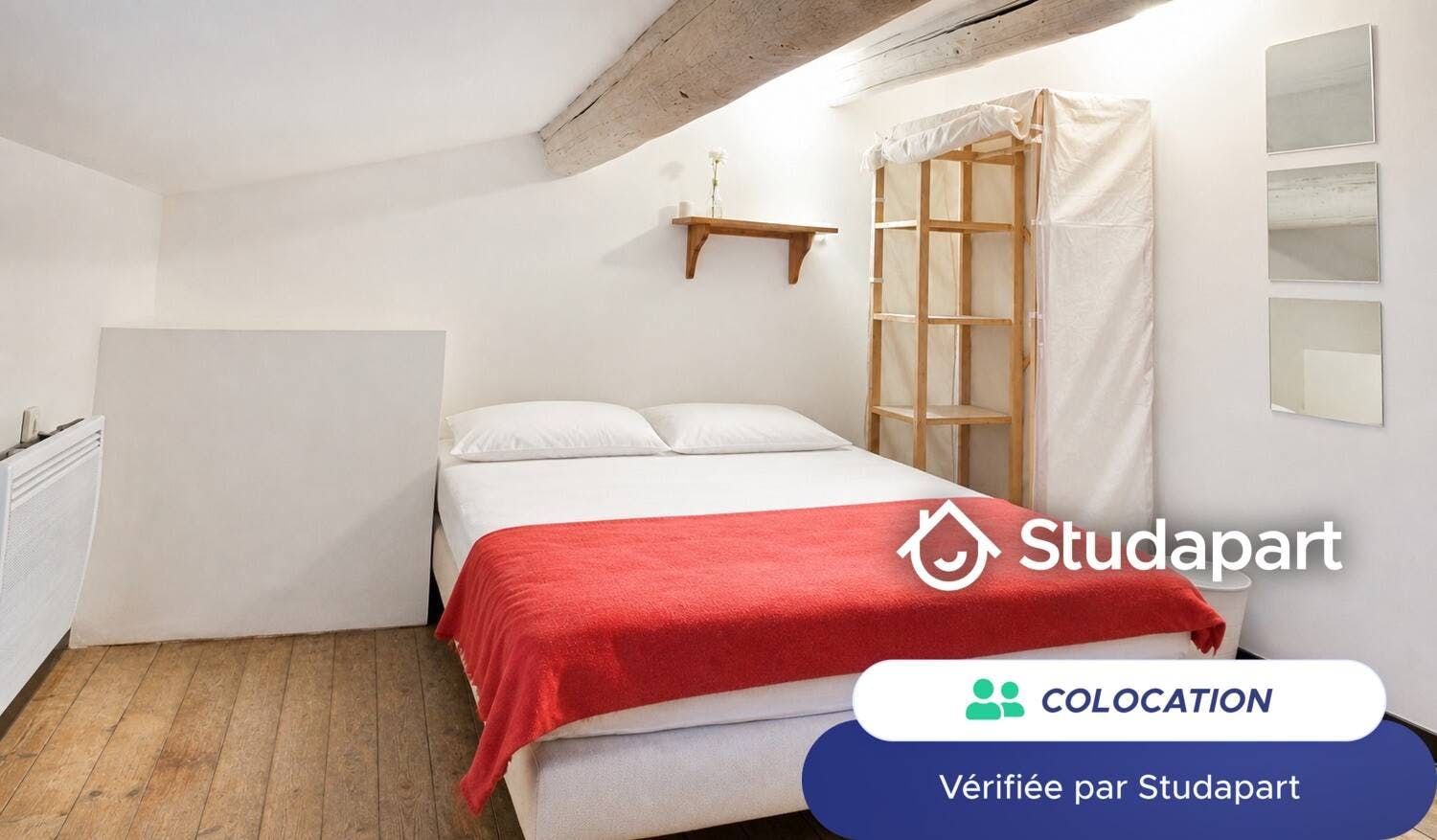 Private room for rent on Rue de Lodi, Marseille - View 3