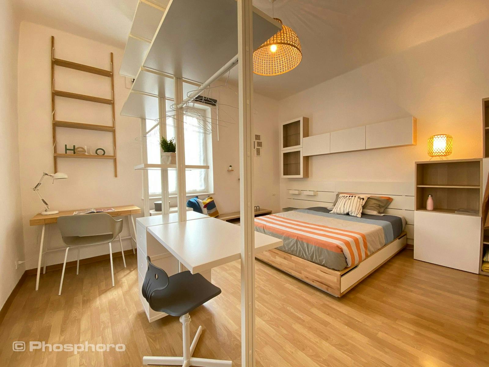 Single room Verona, 1 bed, 17m² — photo 151