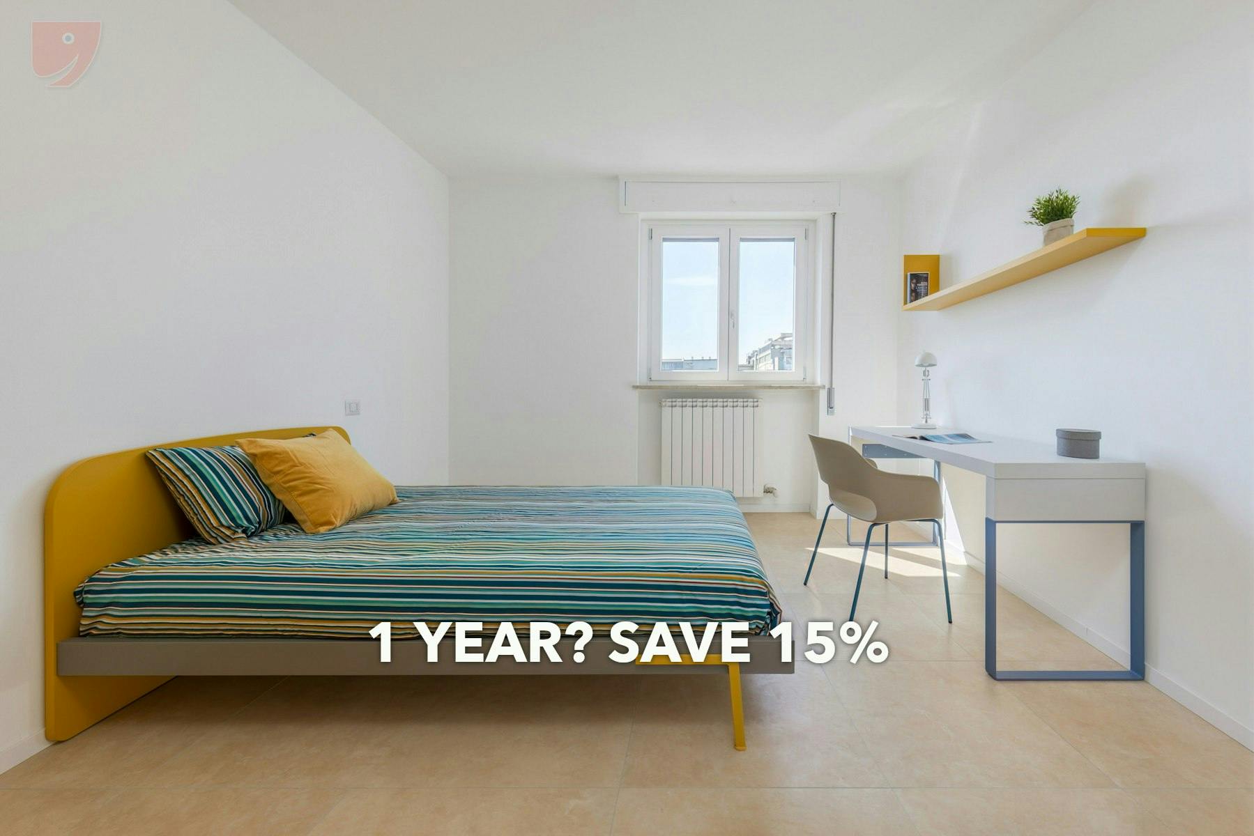 Single room Milan, 1 bed, 14m² — photo 1511