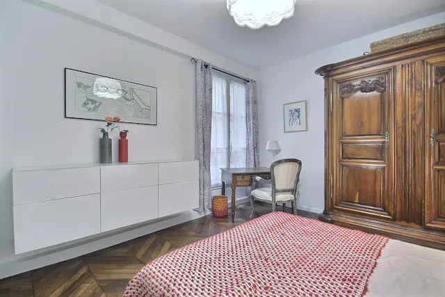1-Bedroom Apartment in Rue de l'Arc de Triomphe, Paris (1341428) room image 10