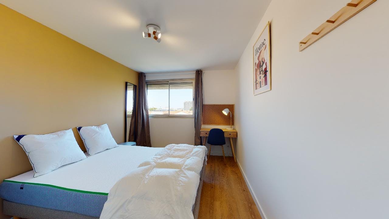 Single room Toulouse, 1 bed, 13m² — photo 38