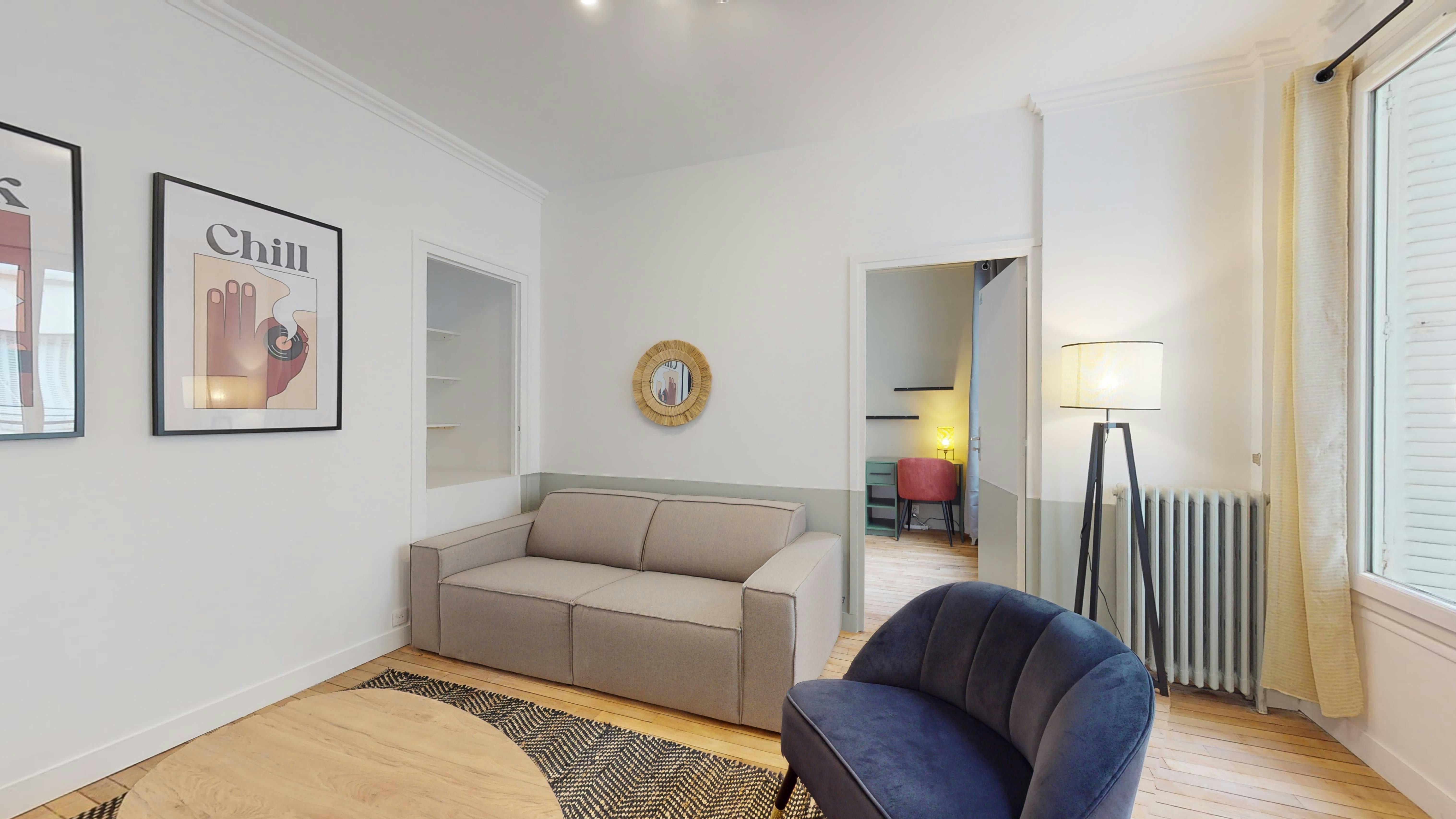Apartment Nanterre, 1 bed, 10m² — photo 32