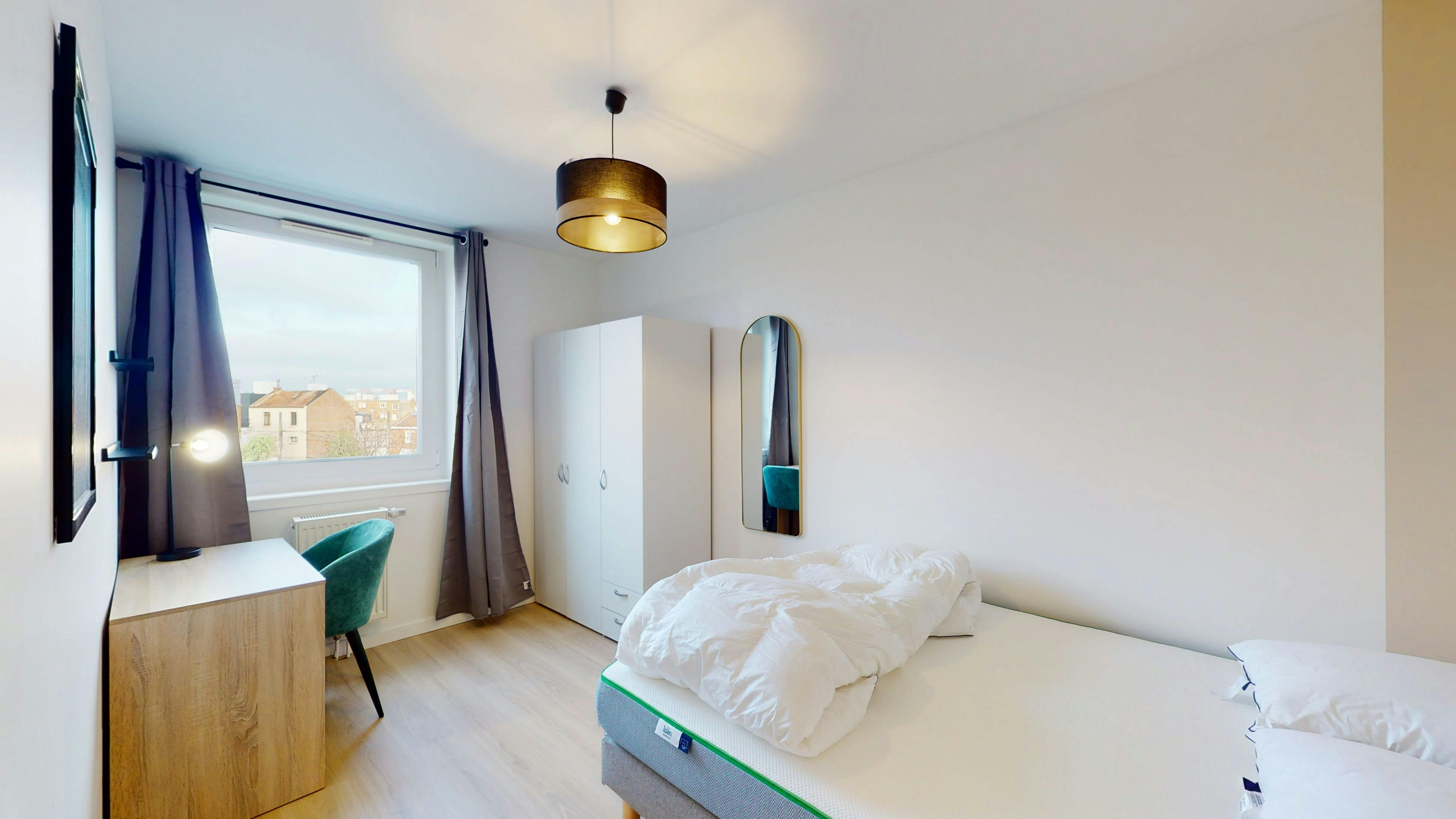 Single room Lille, 10m² — photo 66