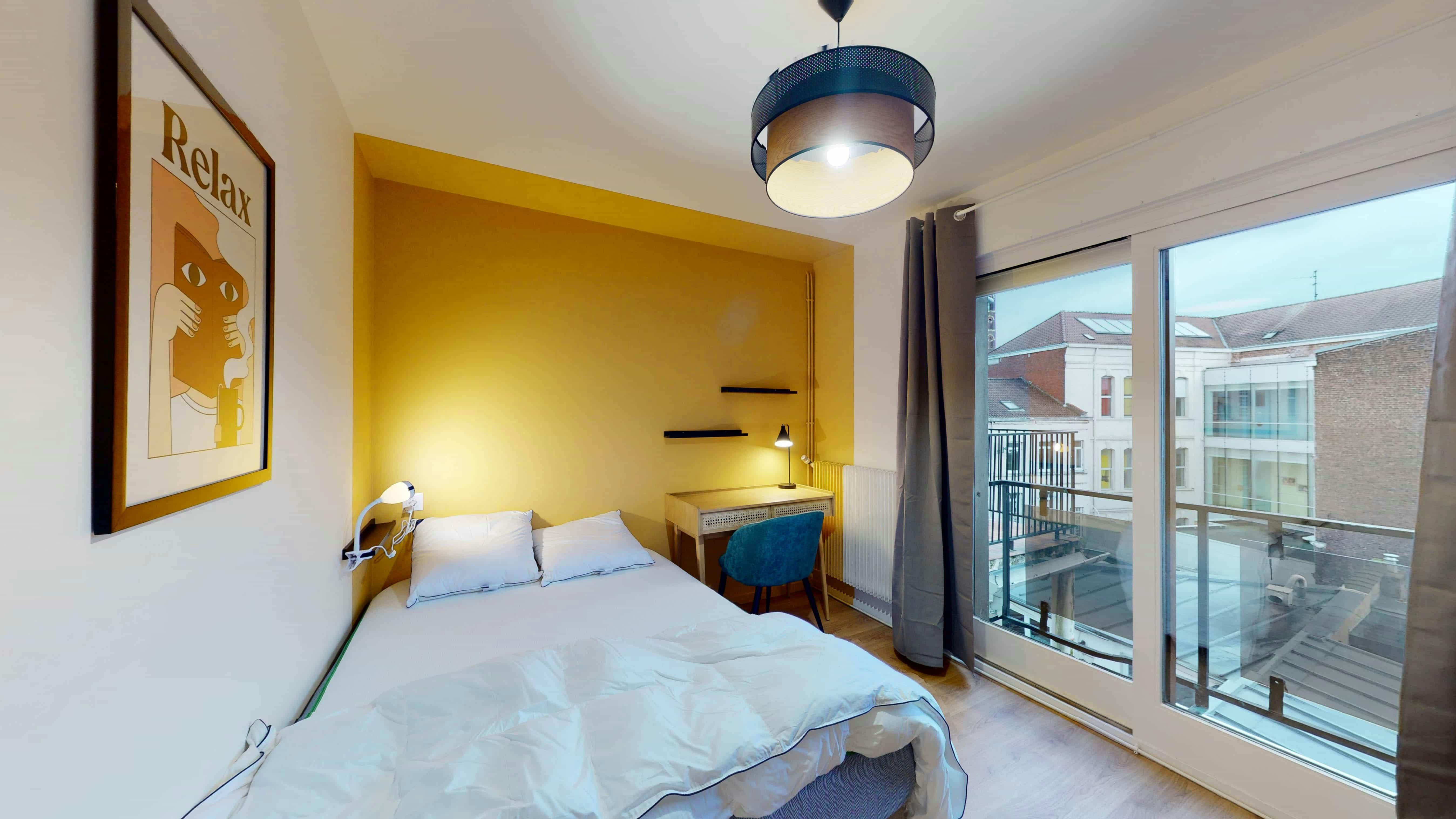Single room Lille, 1 bed, 12m² — photo 35