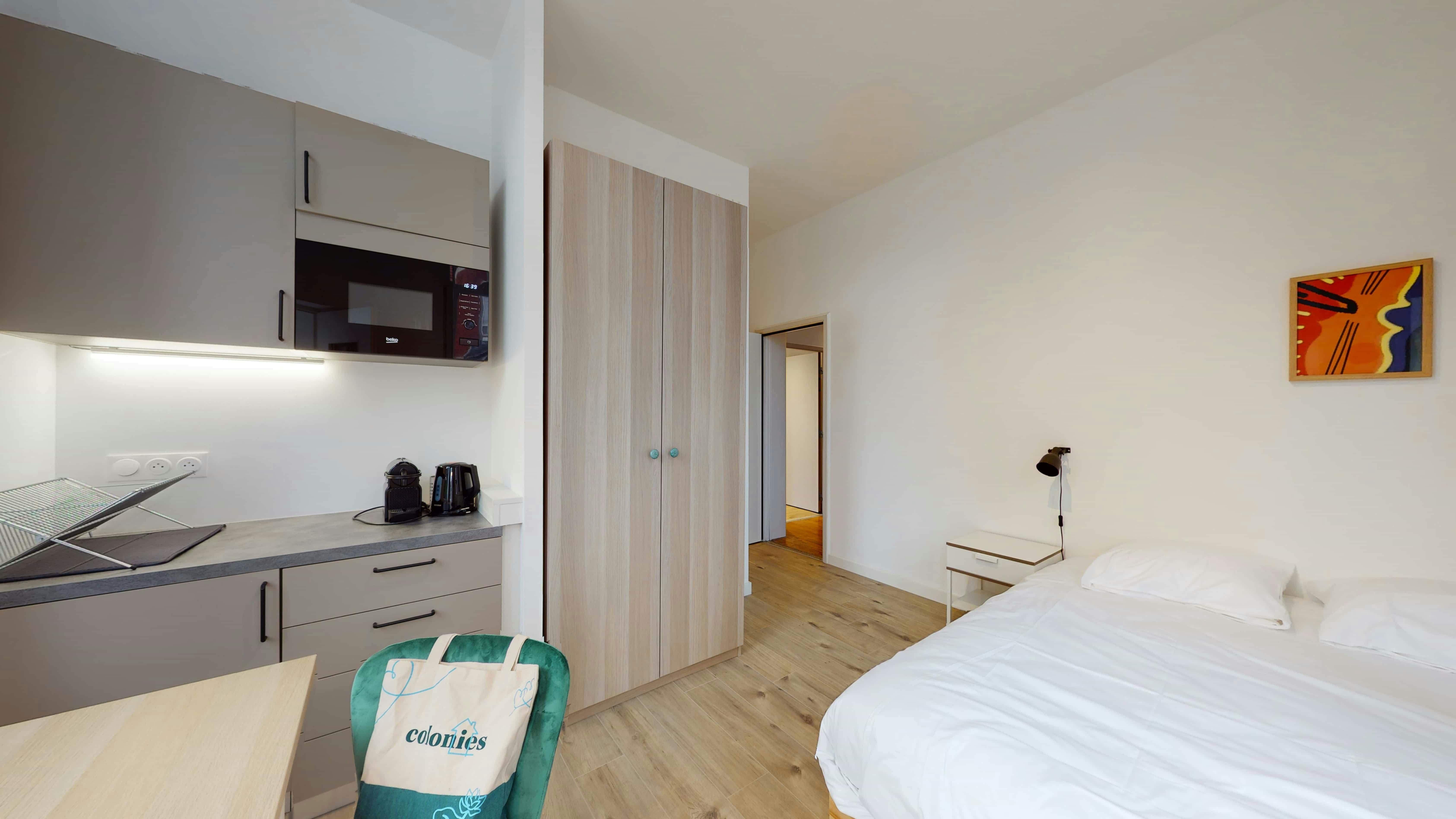 Single room Lille, 18m² — photo 48