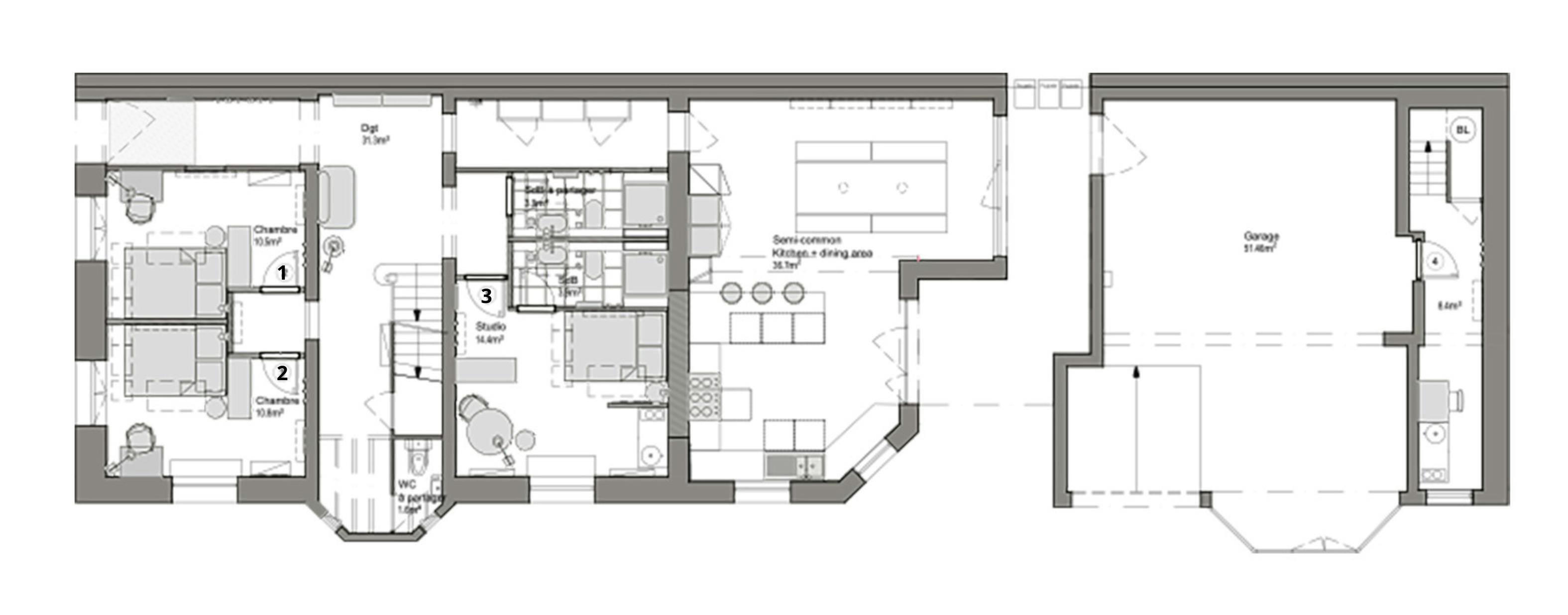 Apartment Lille, 384m² — photo 121