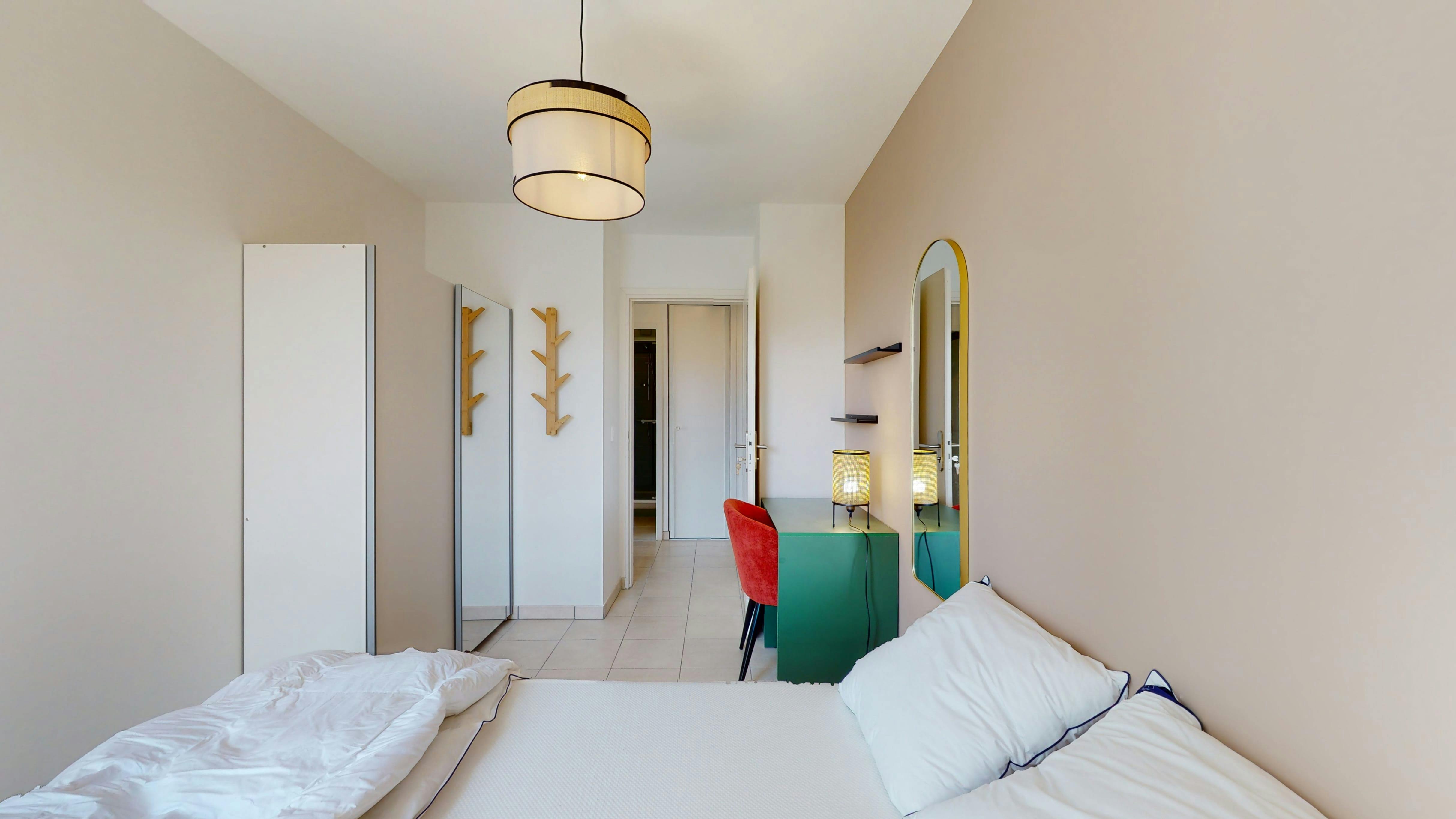 Single room Bordeaux, 1 bed, 9m² — photo 169