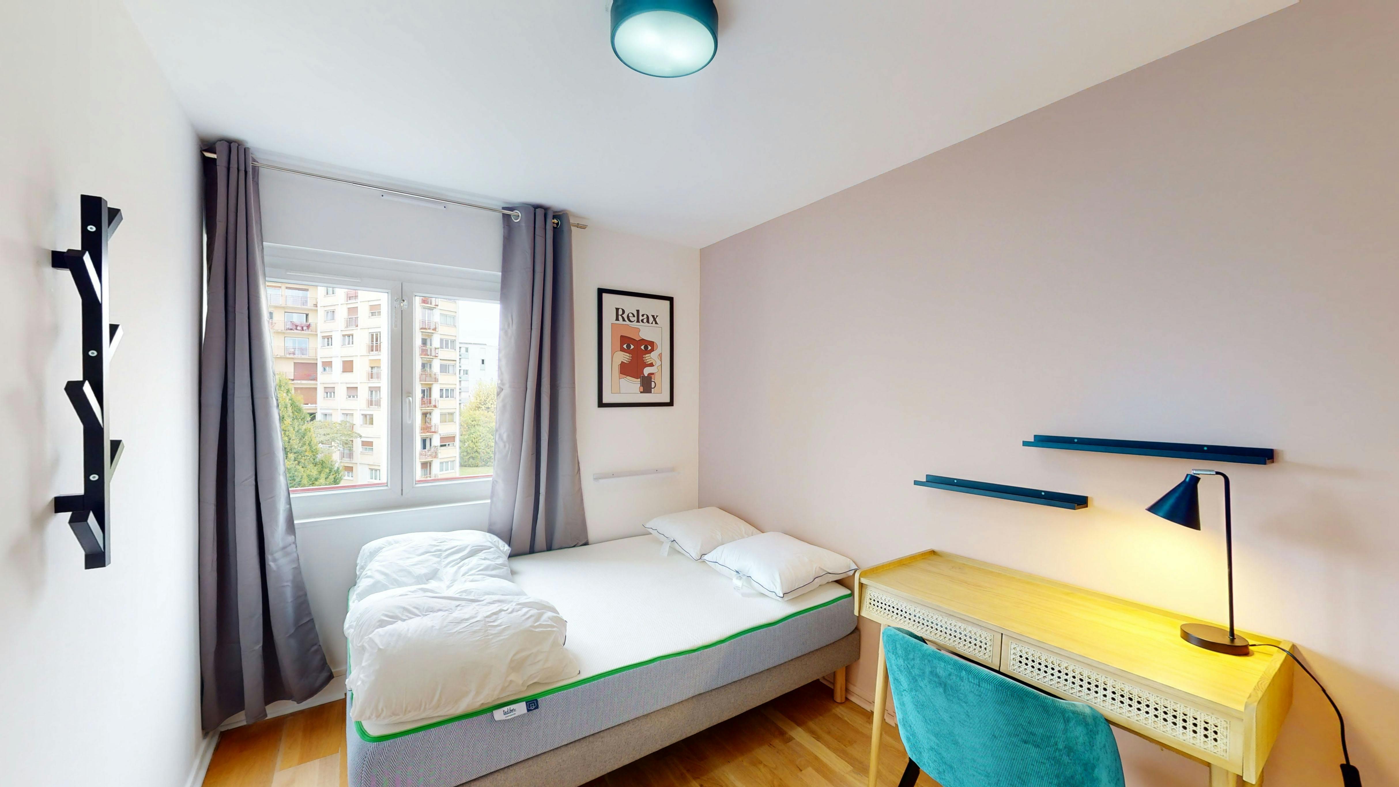 Single room Bordeaux, 9m² — photo 163
