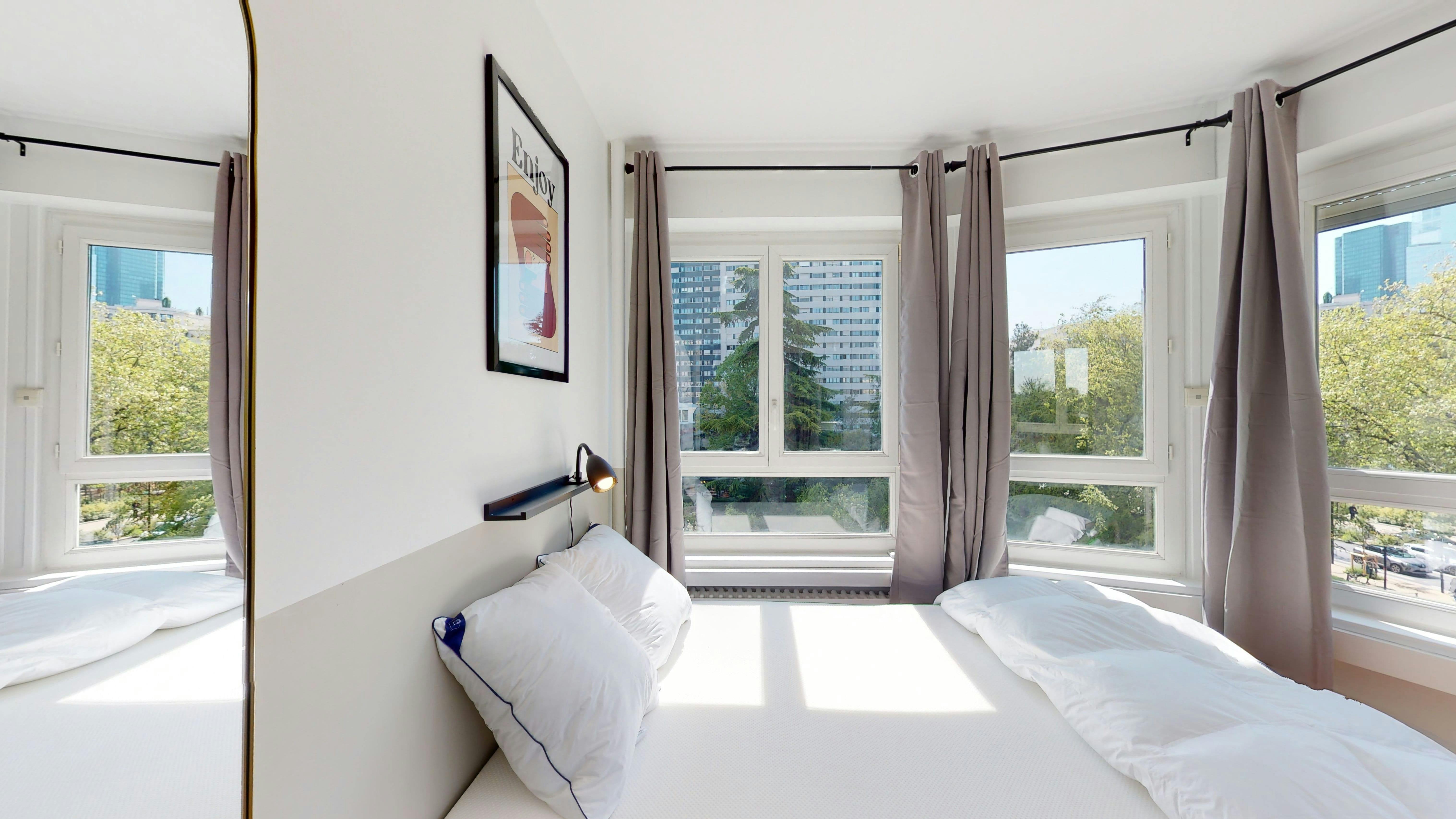 Private room for rent for €900 per month in Courbevoie, Rue Baudin