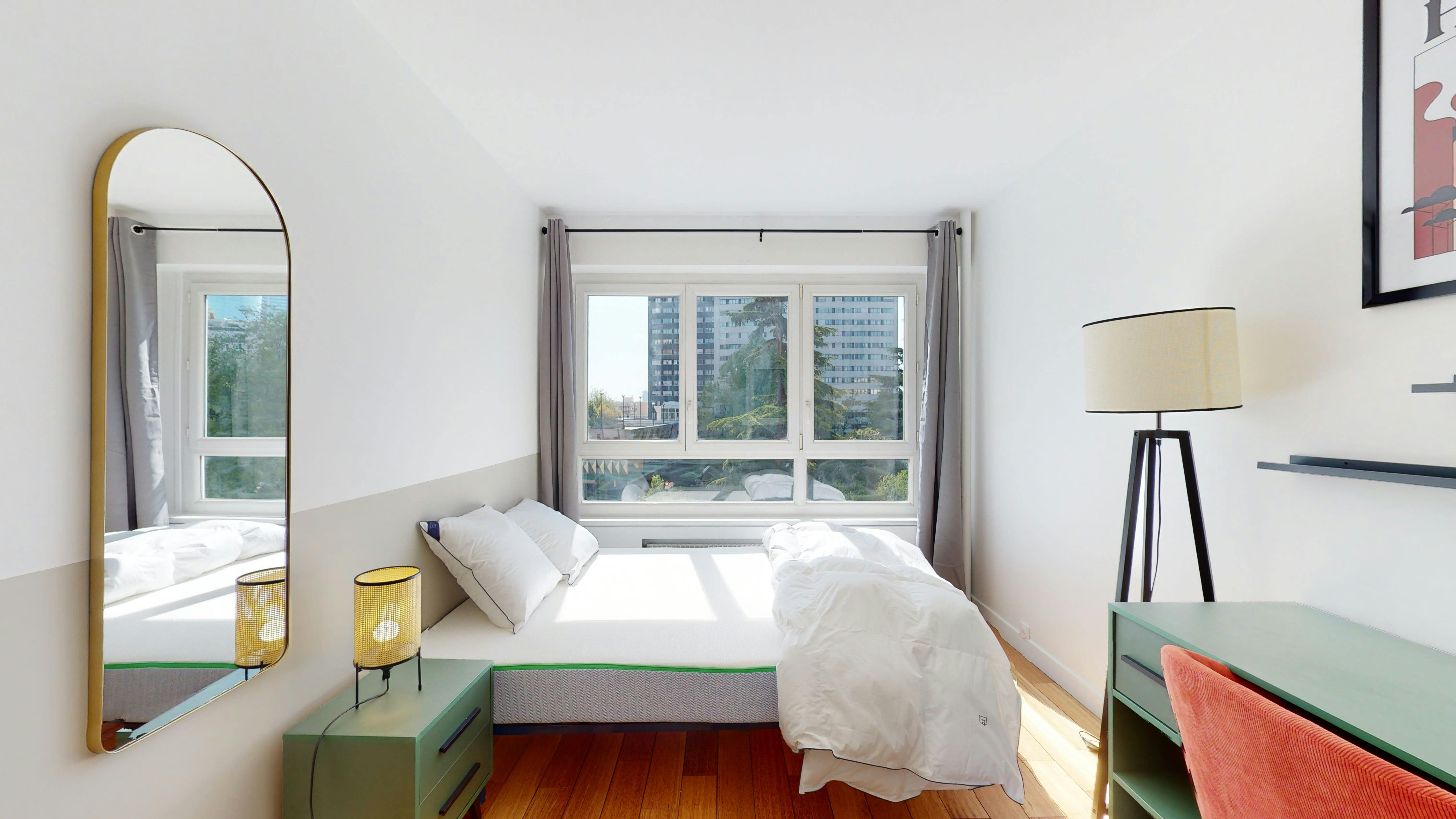 Private room for rent for €908 per month in Courbevoie, Rue Baudin