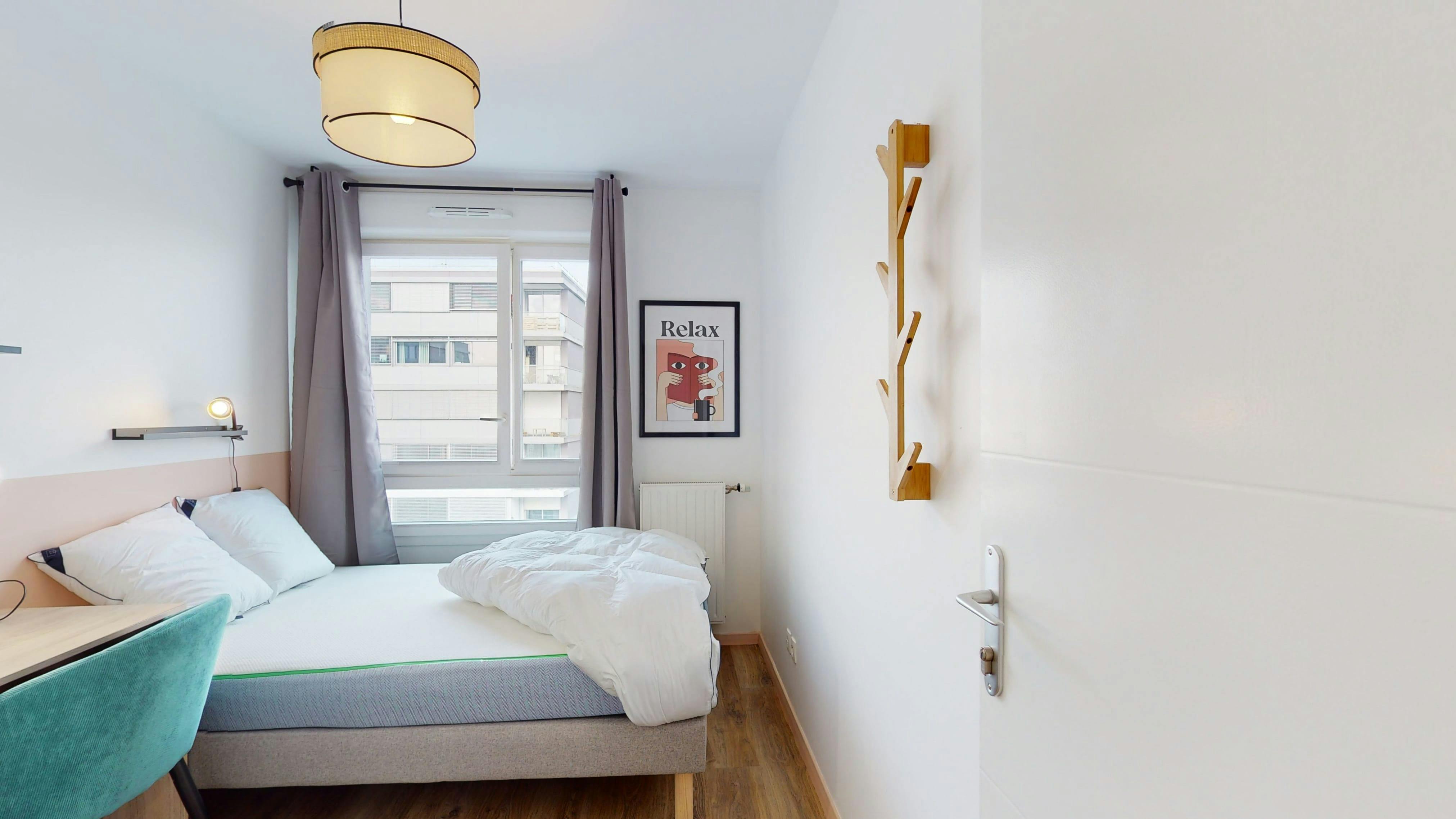 Single room Bordeaux, 1 bed, 9m² — photo 26