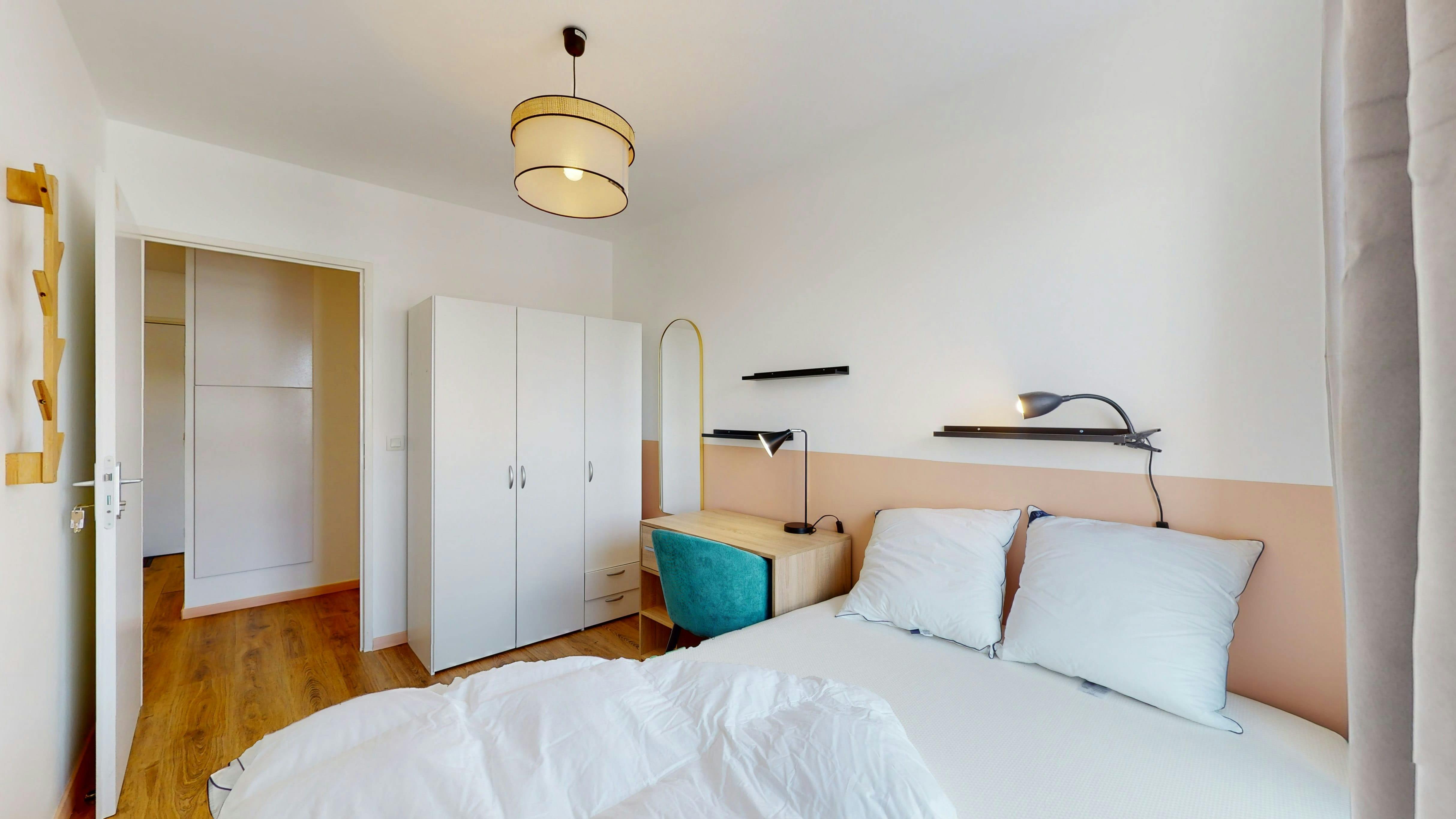 Single room Bordeaux, 1 bed, 9m² — photo 24