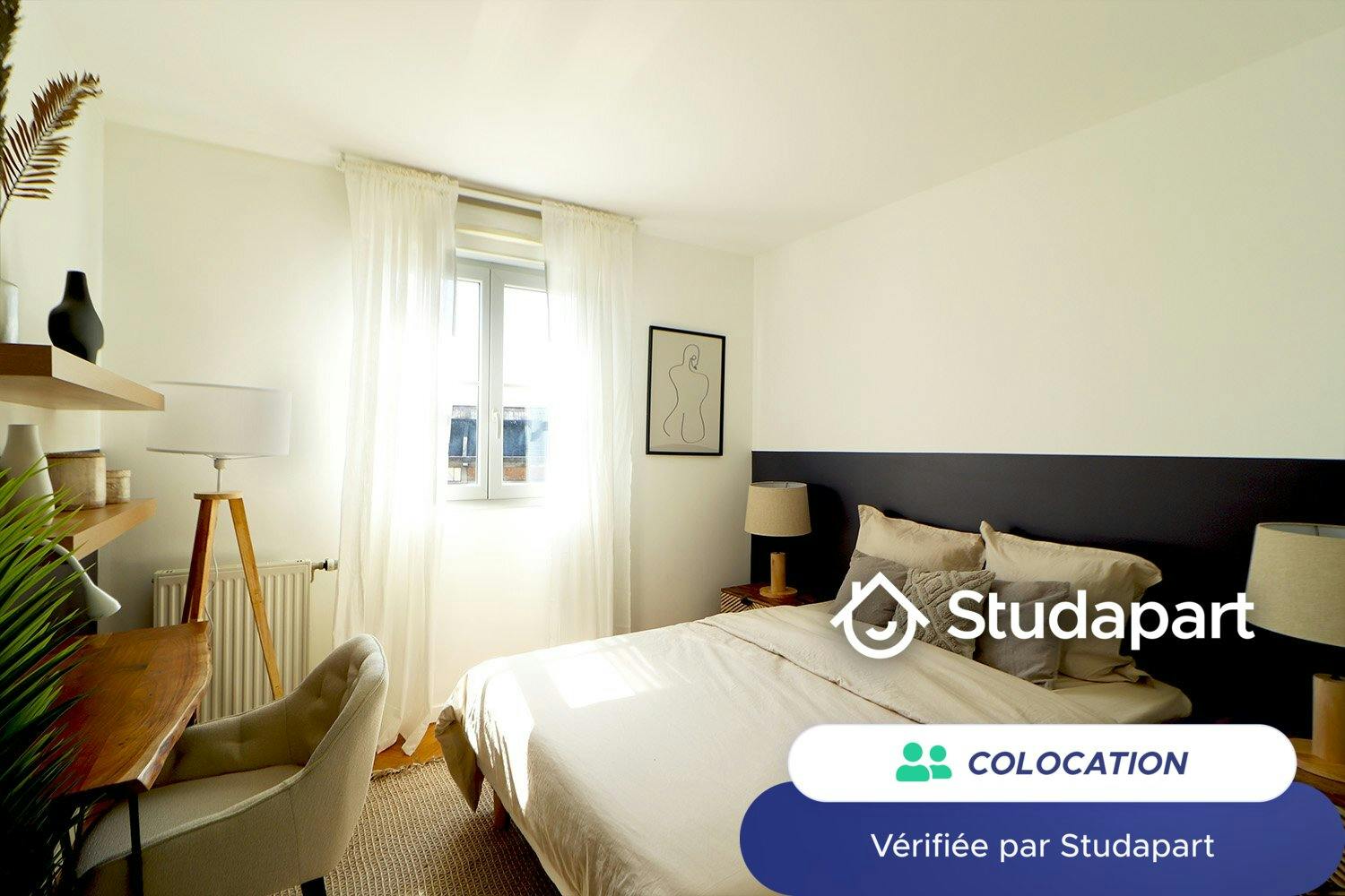 Private room for rent for €710 per month in Saint-Denis, Rue du Bailly