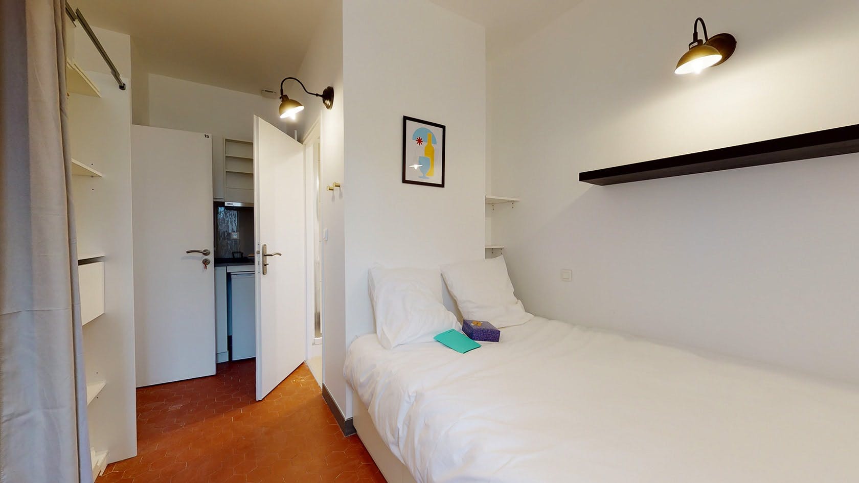 Single room Marseille, 13m² — photo 11